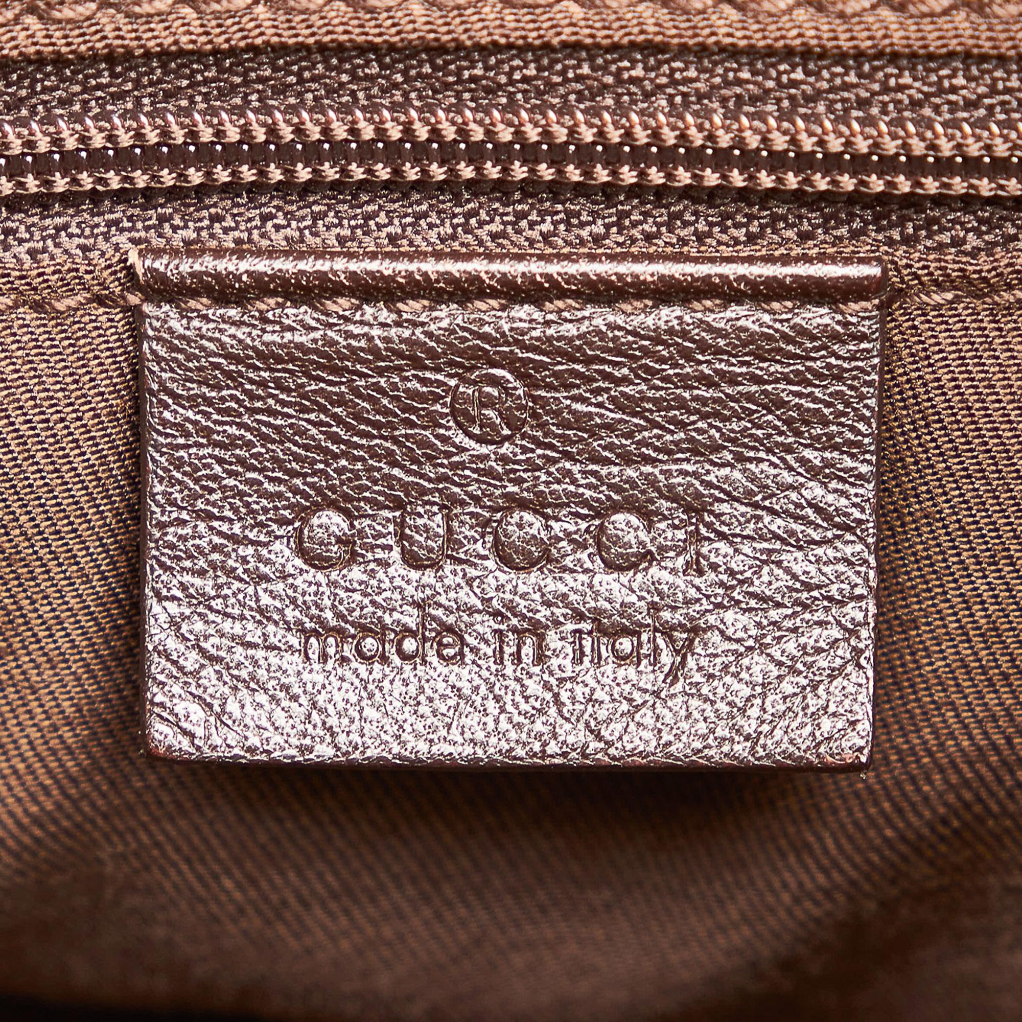 Gucci Gucci Canvas Abbey D-Ring Shoulder Bag (SHG-34136)