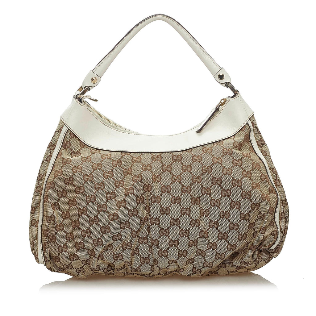 Gucci Gucci Canvas Abbey D-Ring Shoulder Bag (SHG-34226)