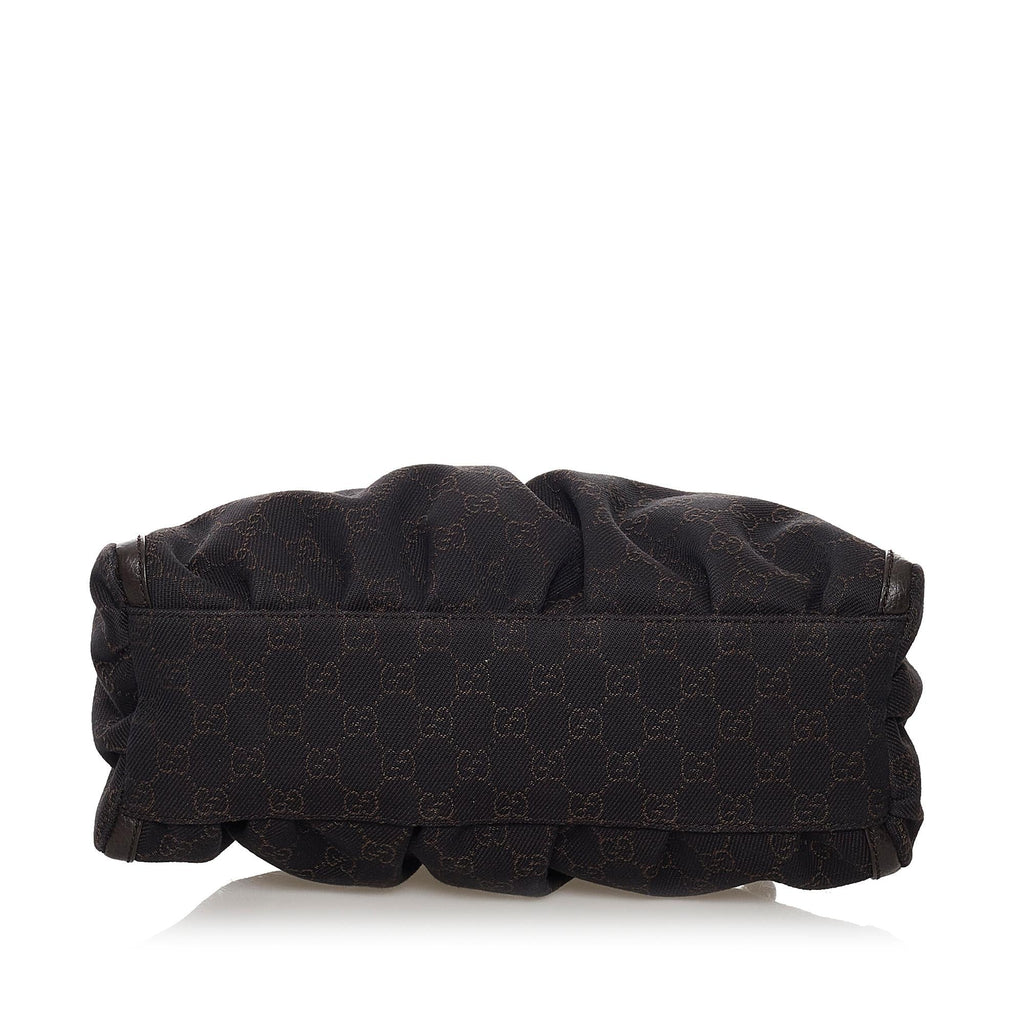Gucci GG Canvas Abbey D-Ring Shoulder Bag (SHG-34775)