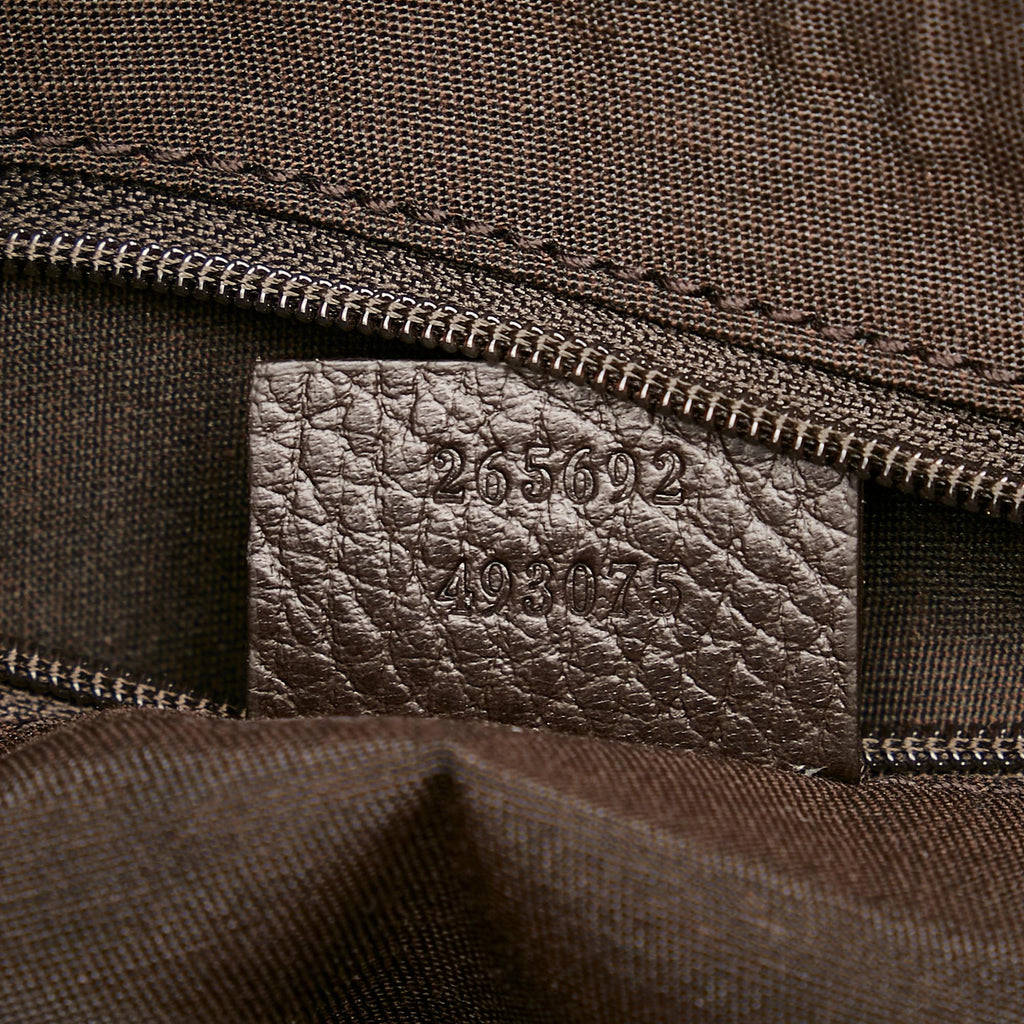 Gucci GG Canvas Abbey D-Ring Shoulder Bag (SHG-34775)