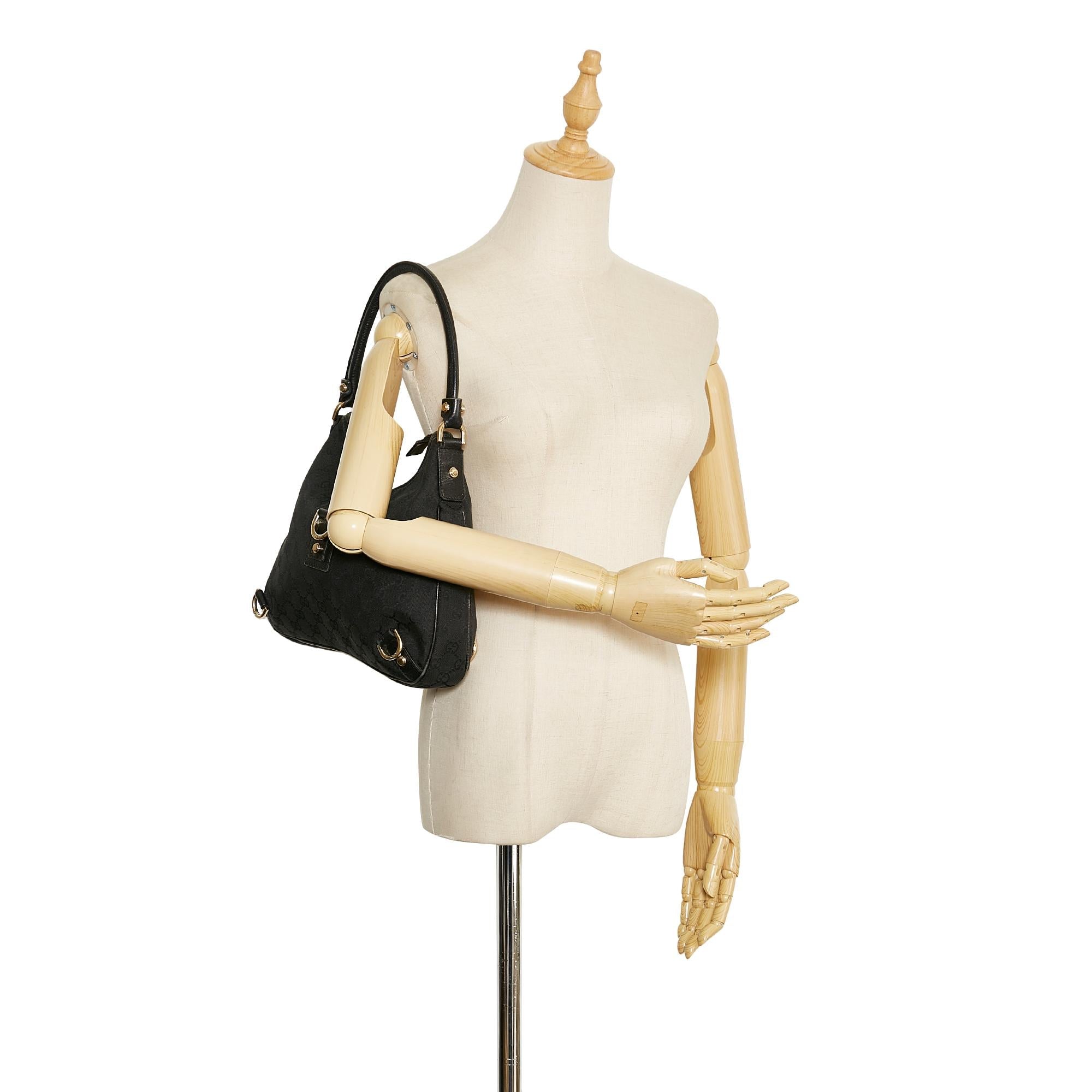 Gucci GG Canvas Abbey D-Ring Shoulder Bag (SHG-94jb7E)