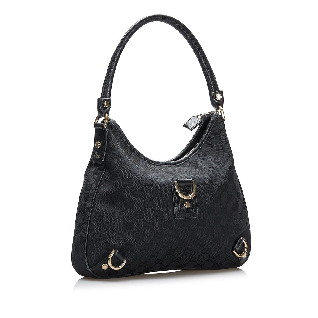 Gucci GG Canvas Abbey D-Ring Shoulder Bag (SHG-94jb7E)