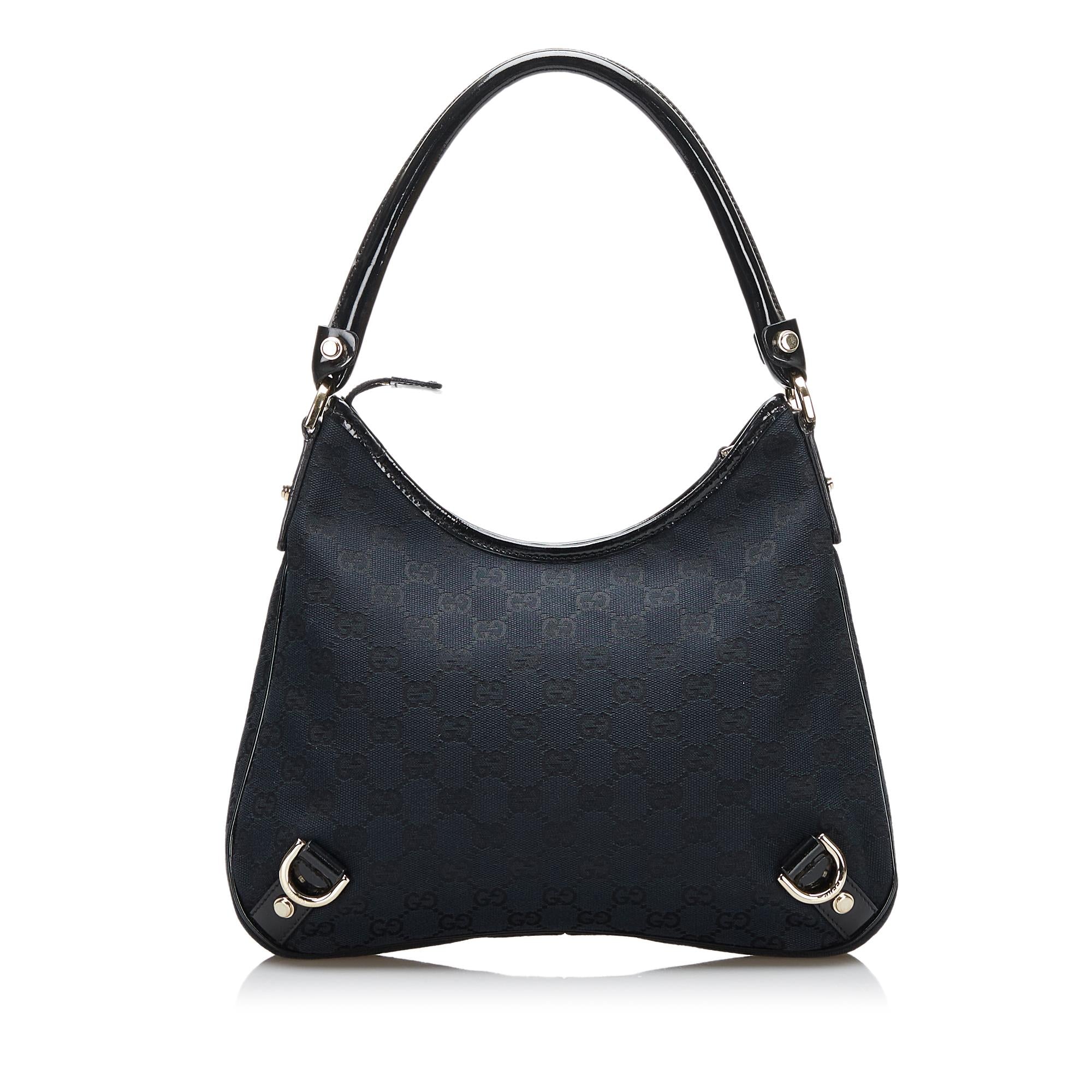 Gucci GG Canvas Abbey D-Ring Shoulder Bag (SHG-Q2yDex)