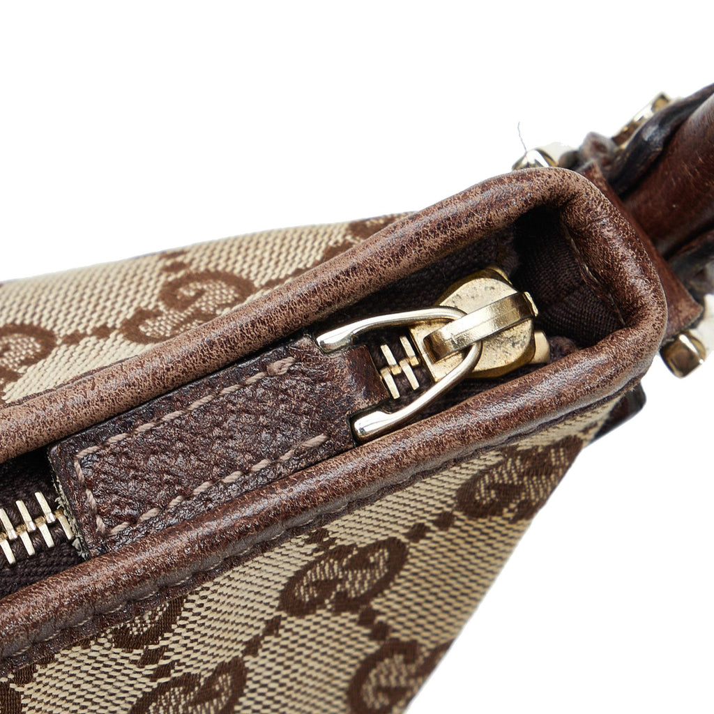 Gucci GG Canvas Abbey D-Ring Shoulder Bag (SHG-Kzprwn)