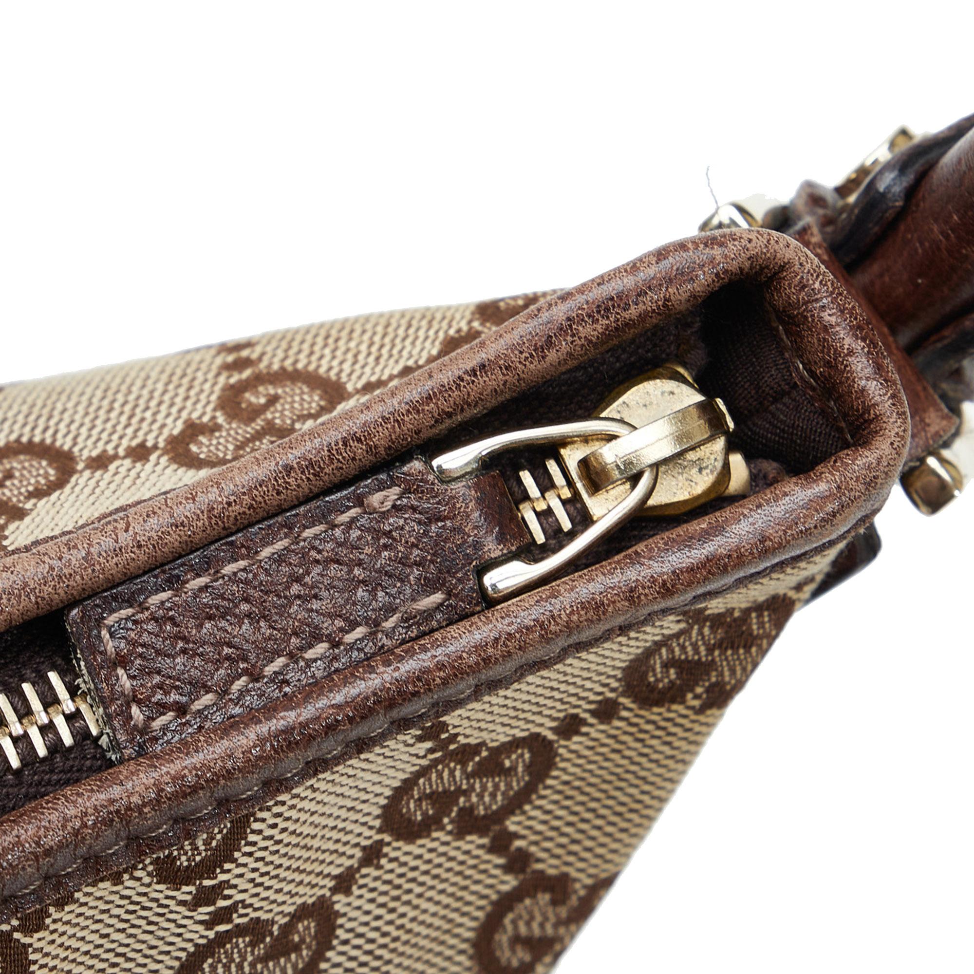 Gucci GG Canvas Abbey D-Ring Shoulder Bag (SHG-Kzprwn)