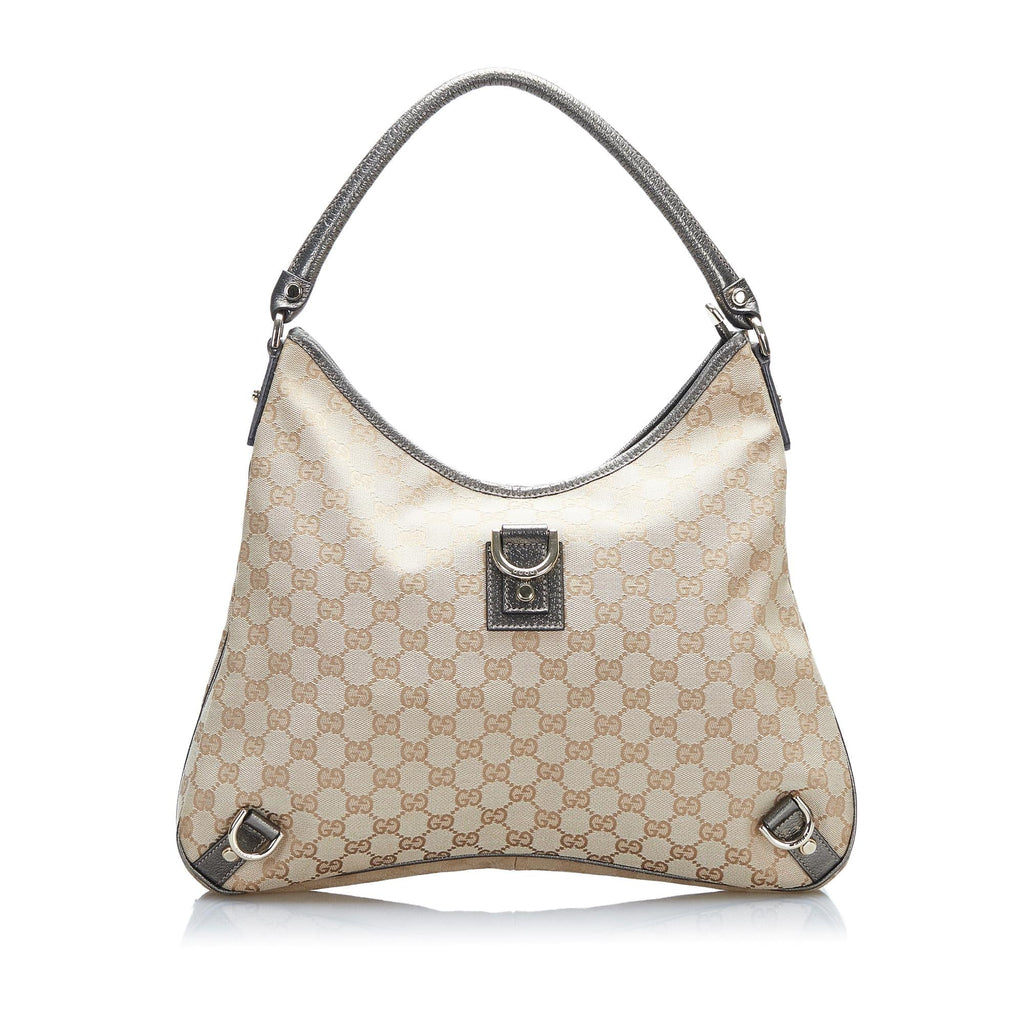 Gucci GG Canvas Abbey D-Ring Shoulder Bag (SHG-L79YSK)