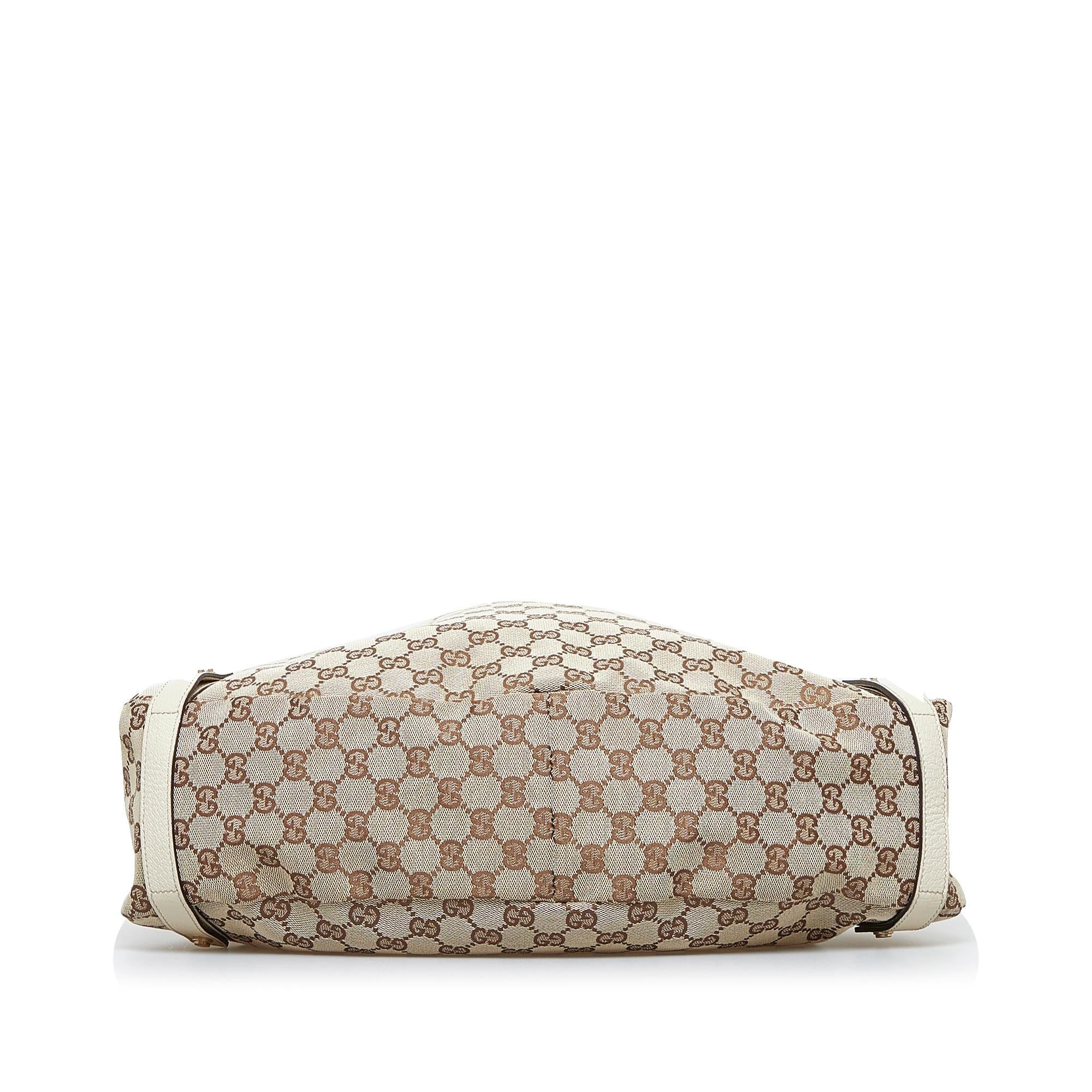Gucci GG Canvas Abbey D-Ring Shoulder Bag (SHG-eDWQbG)