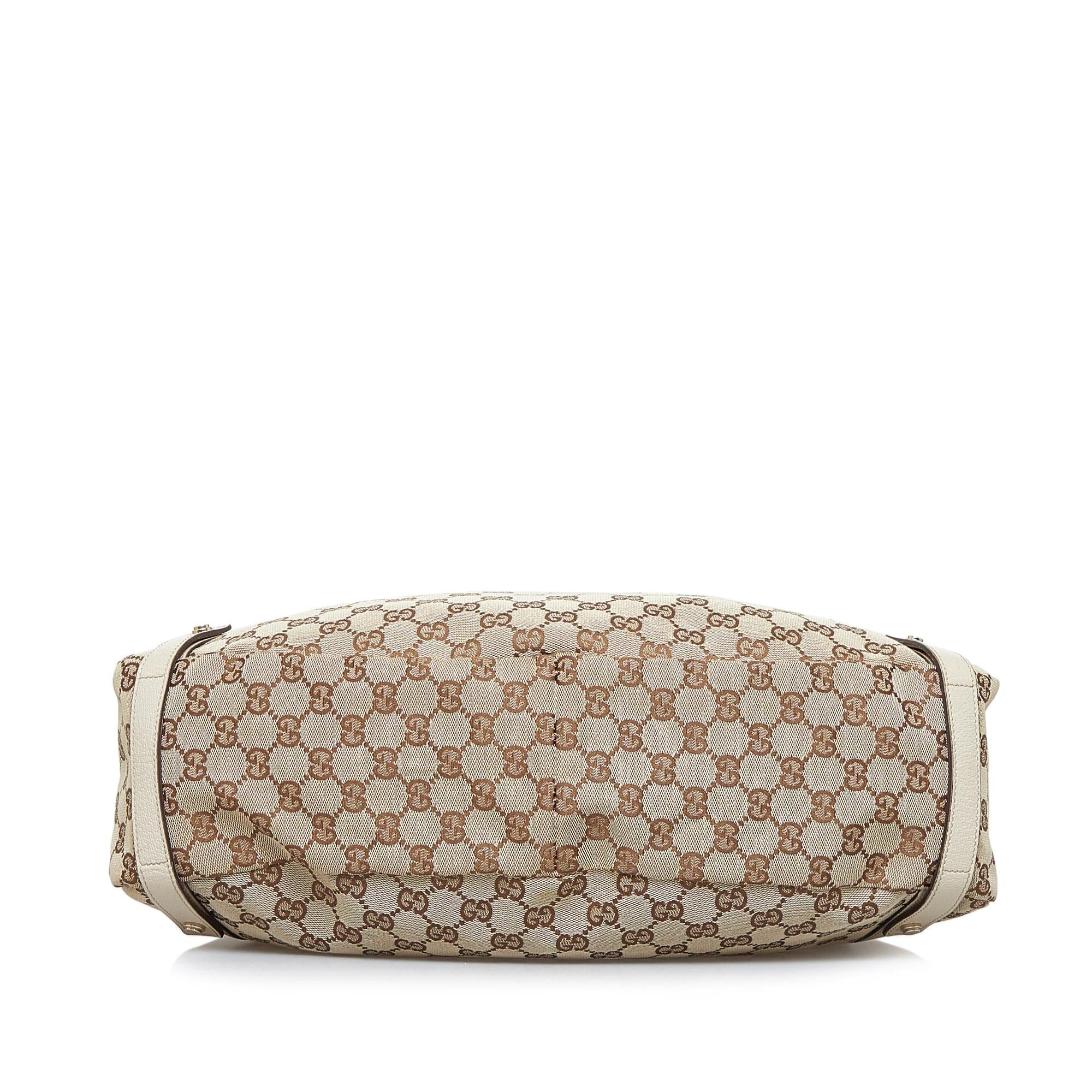 Gucci GG Canvas Abbey D-Ring Shoulder Bag (SHG-7lrnKn)