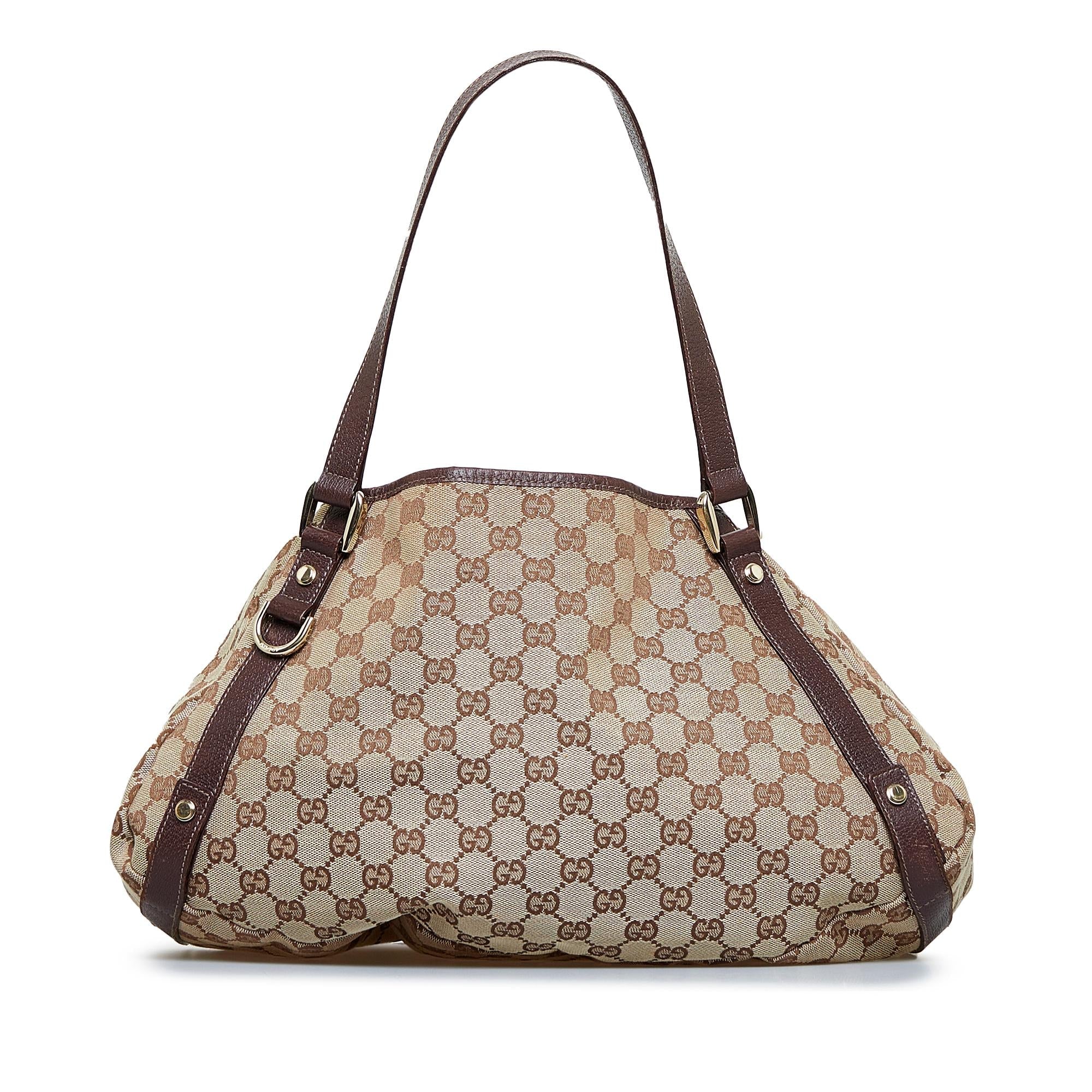 Gucci GG Canvas Abbey D-Ring Shoulder Bag (SHG-xl9WRm)