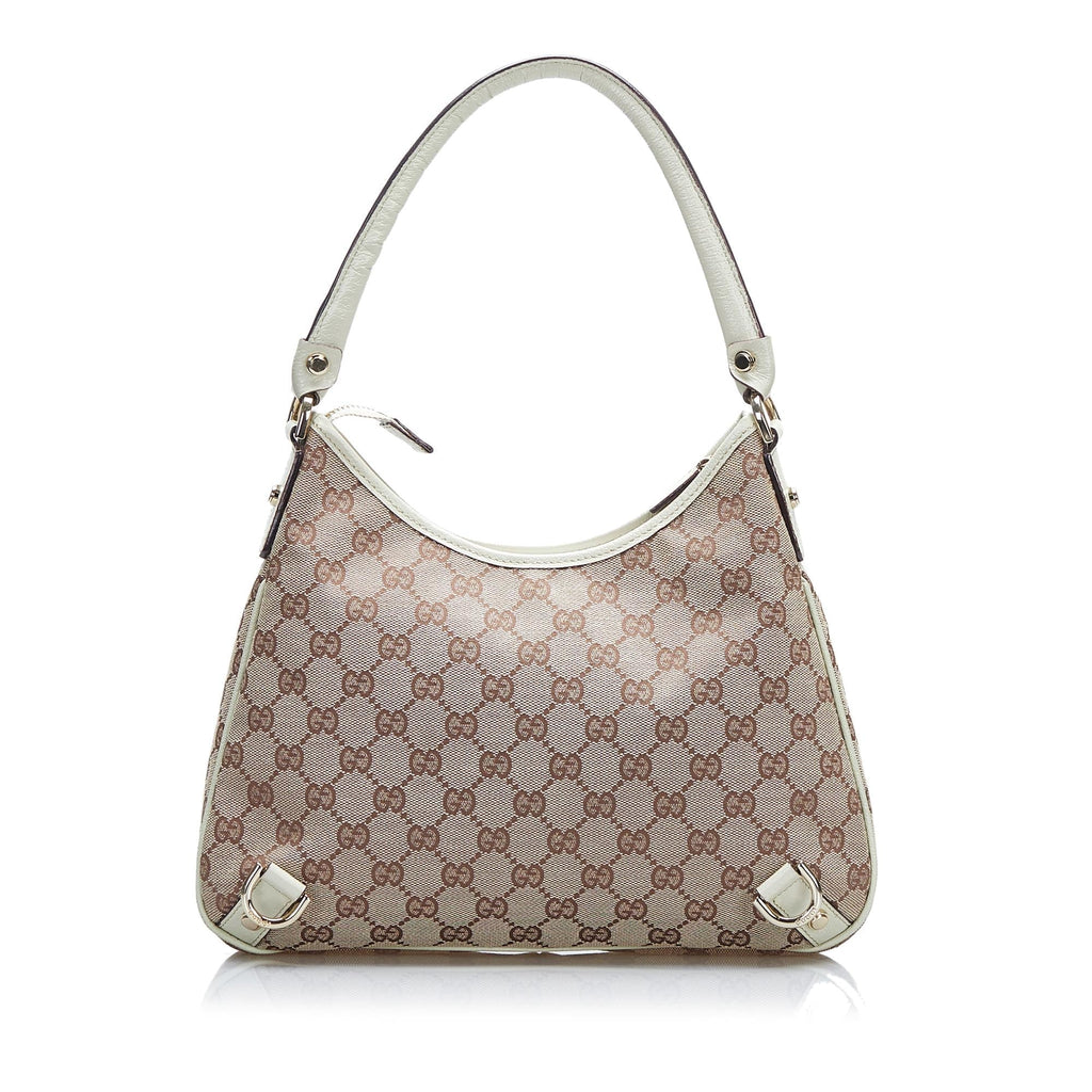 Gucci GG Canvas Abbey D-Ring Shoulder Bag (SHG-TV2HAe)