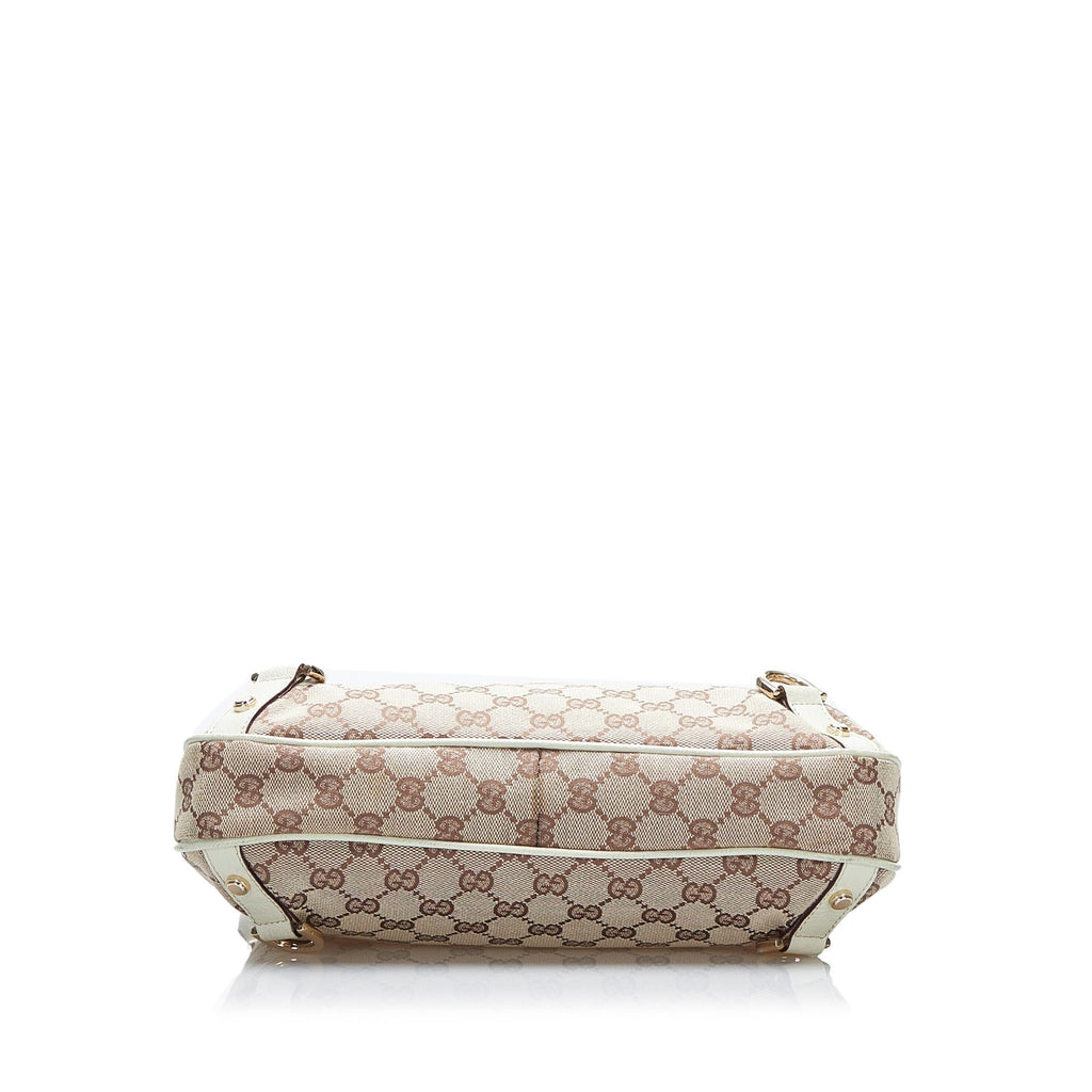Gucci GG Canvas Abbey D-Ring Shoulder Bag (SHG-TV2HAe)