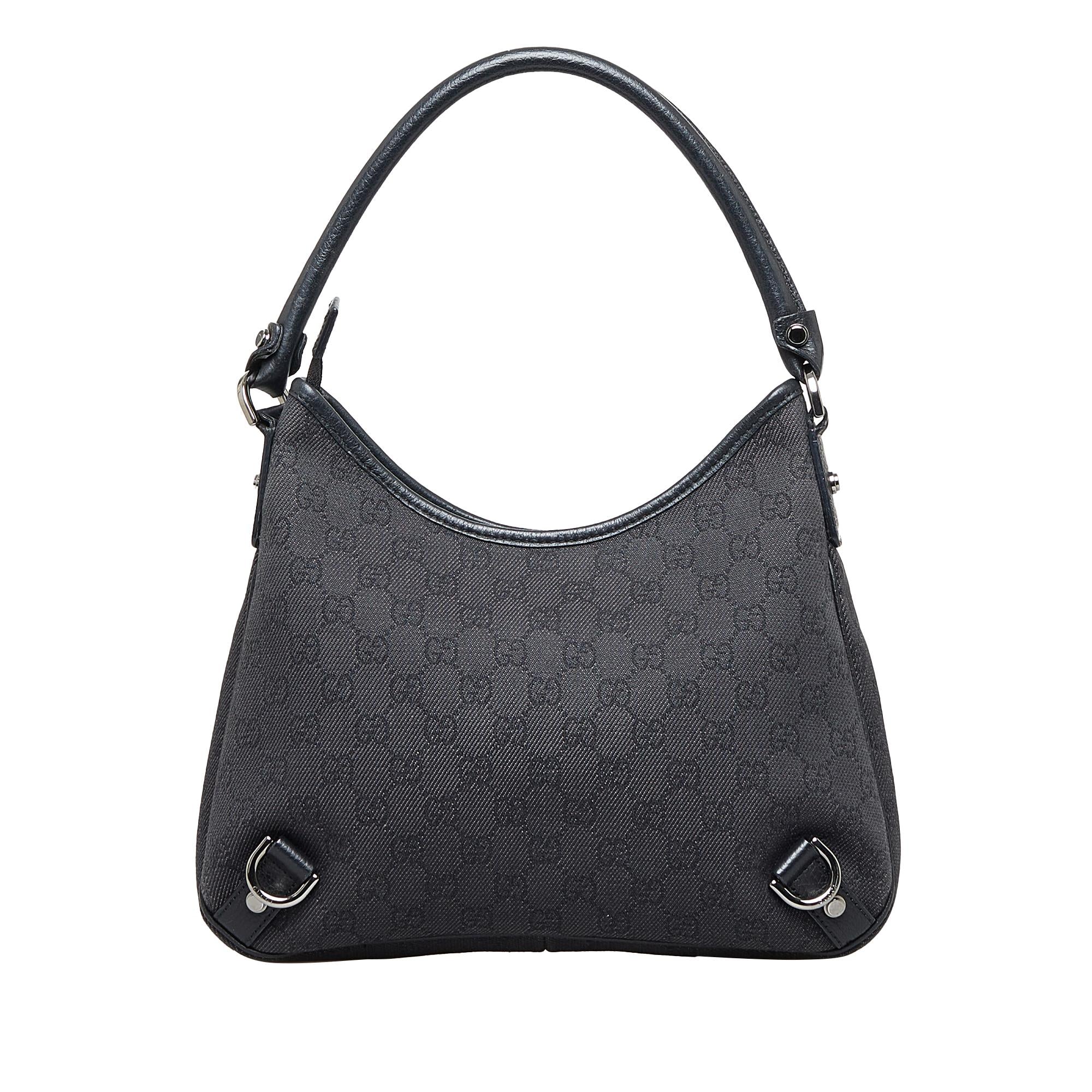 Gucci GG Canvas Abbey D-Ring Shoulder Bag (SHG-JiQEIX)