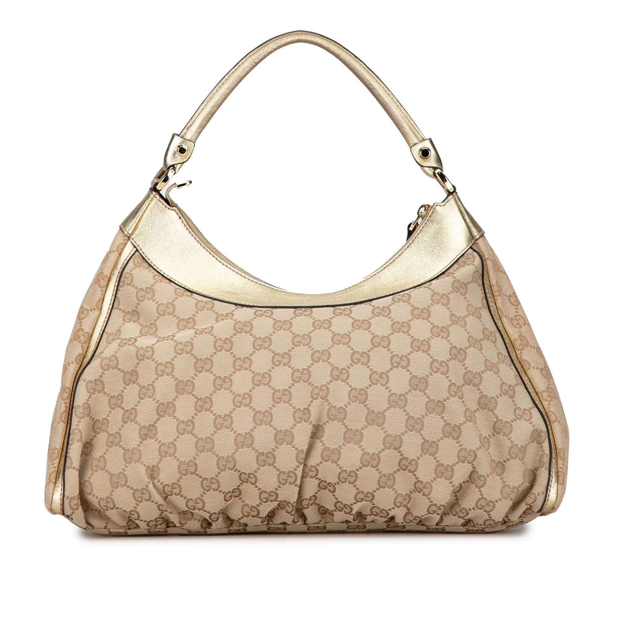 Gucci GG Canvas Abbey D-Ring Shoulder Bag (SHG-8LojzO)