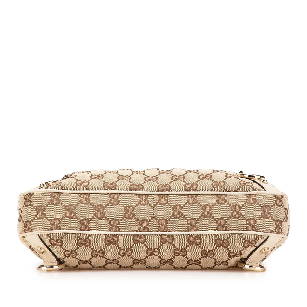 Gucci GG Canvas Abbey D Ring Shoulder Bag