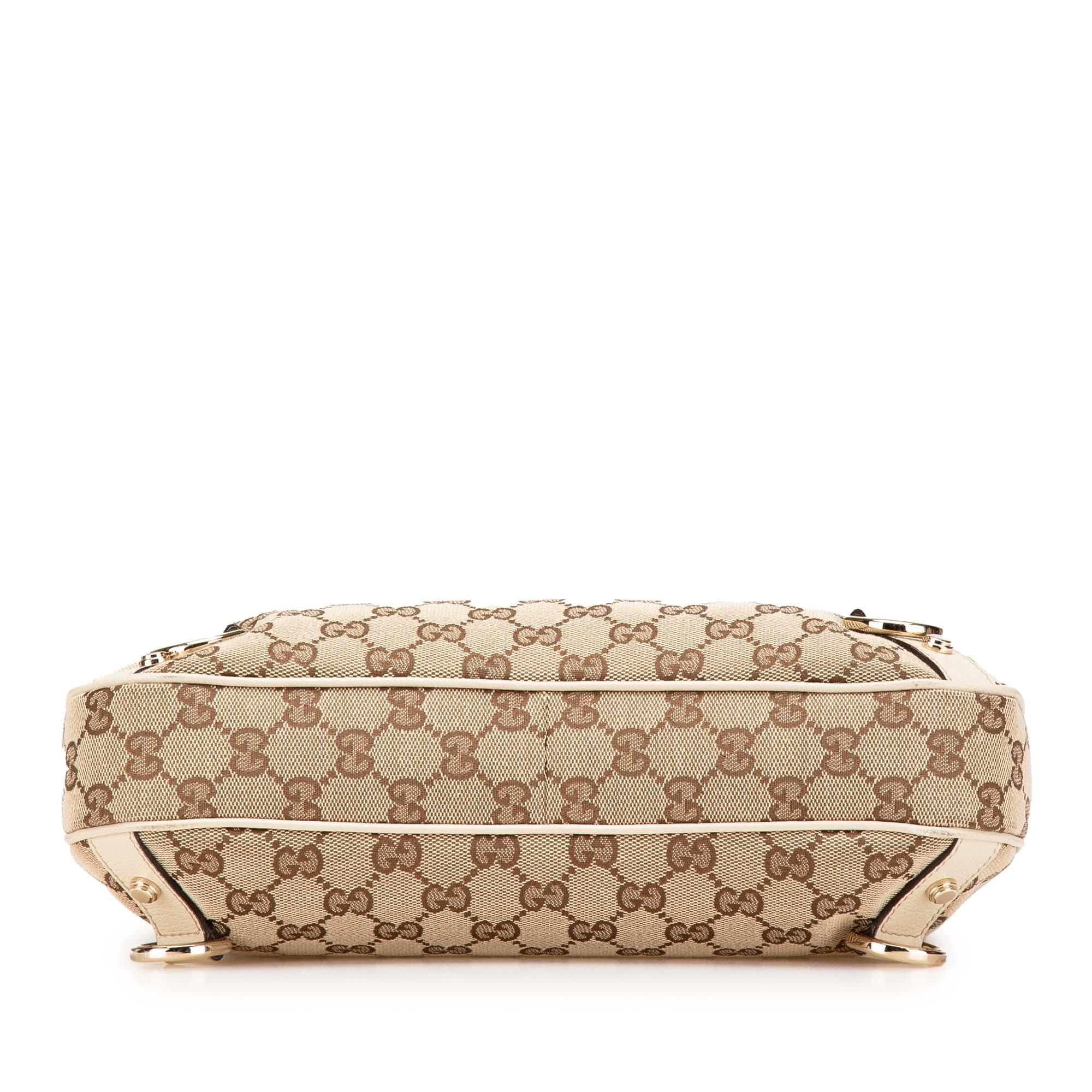 Gucci GG Canvas Abbey D Ring Shoulder Bag