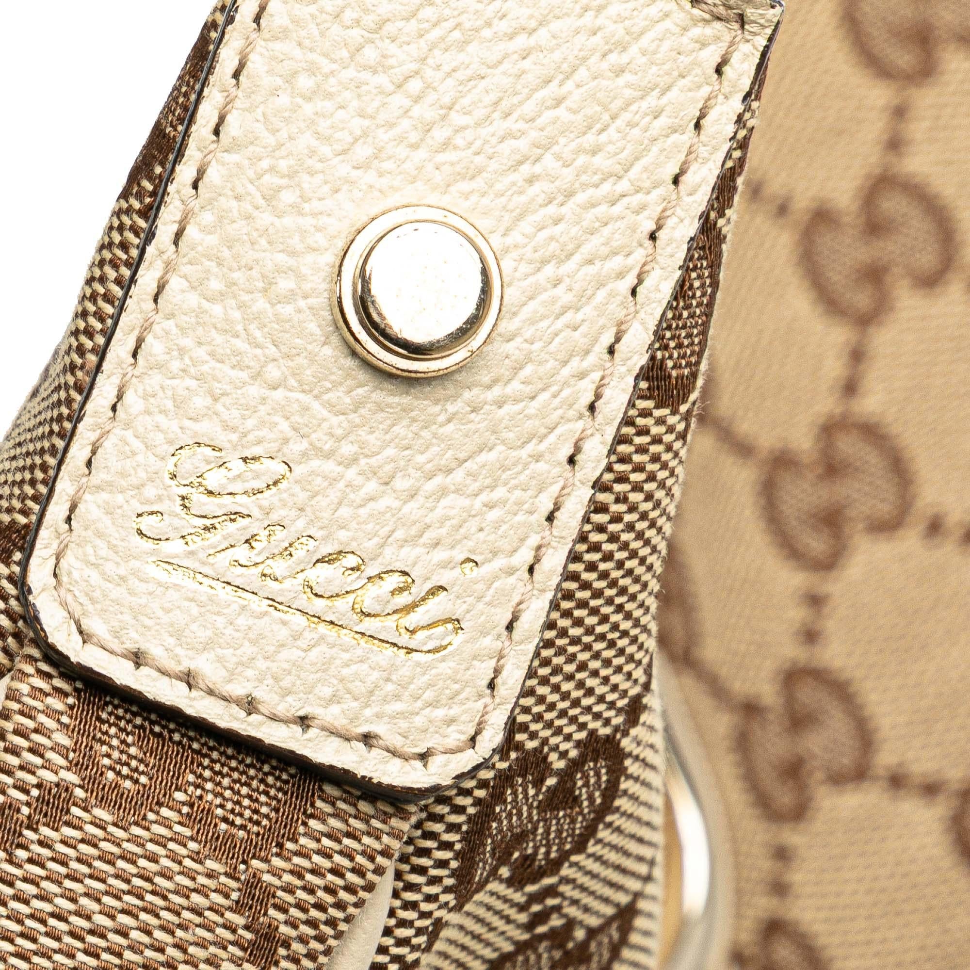 Gucci GG Canvas Abbey D Ring Shoulder Bag