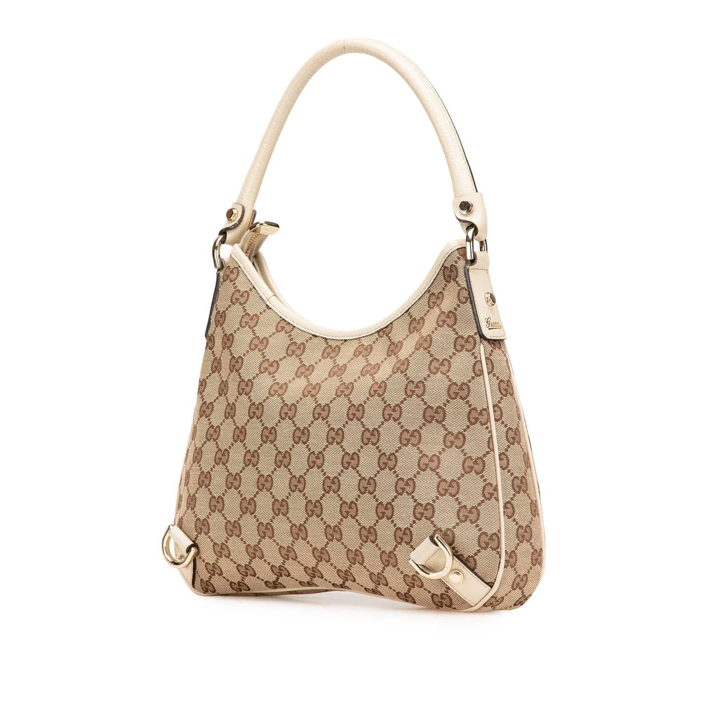 Gucci GG Canvas Abbey D Ring Shoulder Bag