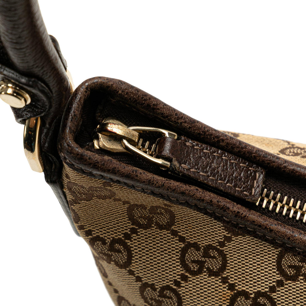 Gucci GG Canvas Abbey D Ring Shoulder Bag