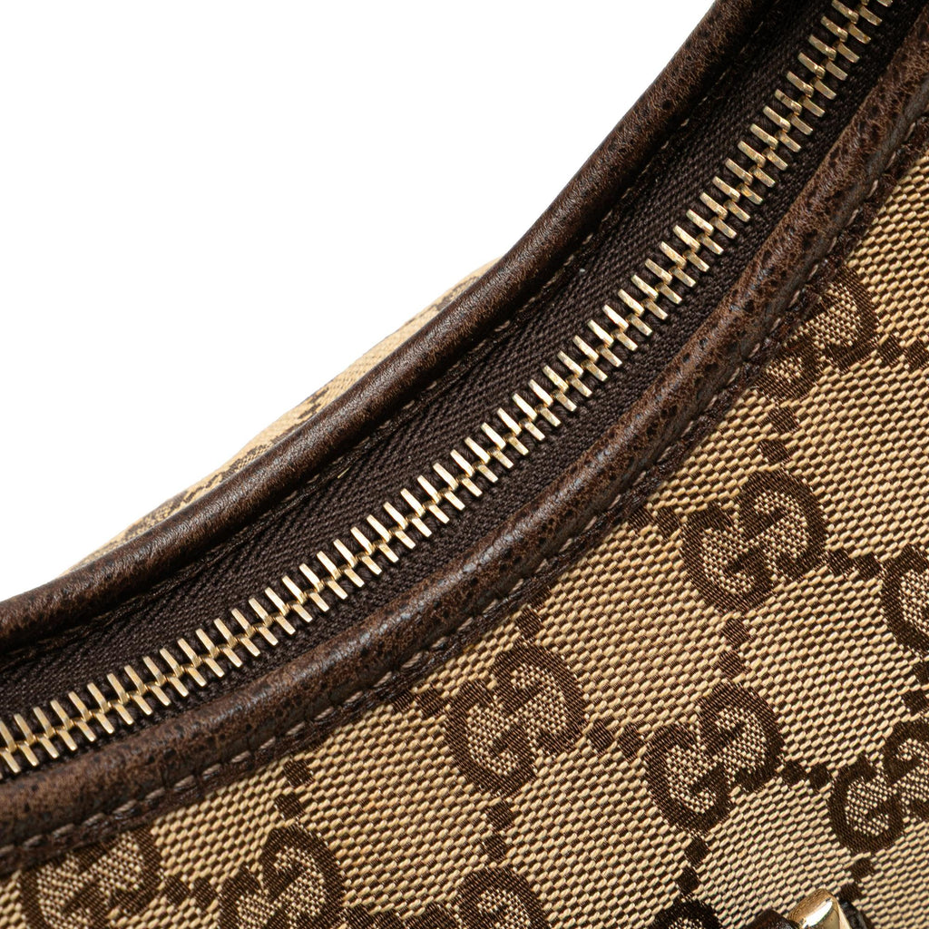 Gucci GG Canvas Abbey D Ring Shoulder Bag