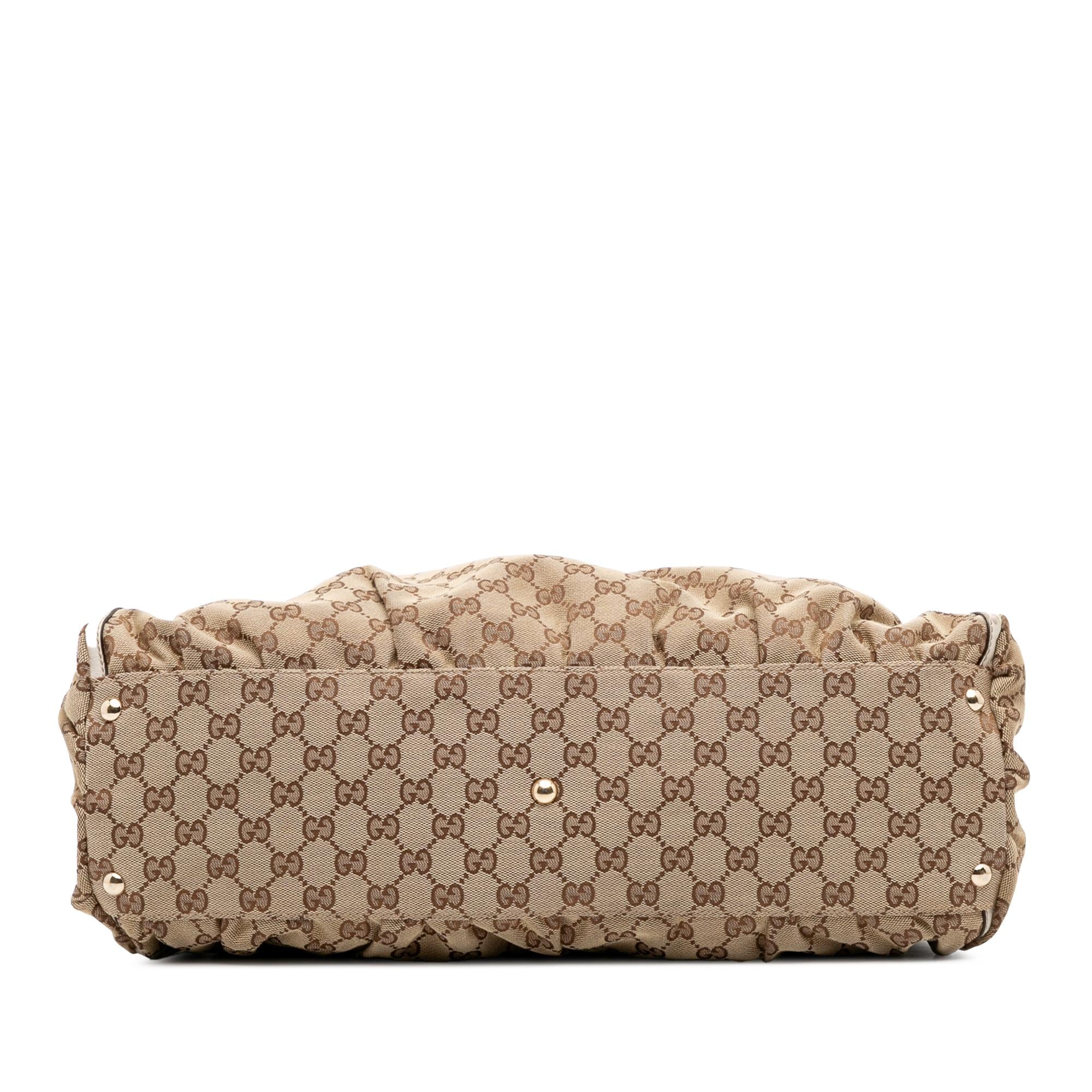 Gucci GG Canvas Abbey D Ring Shoulder Bag
