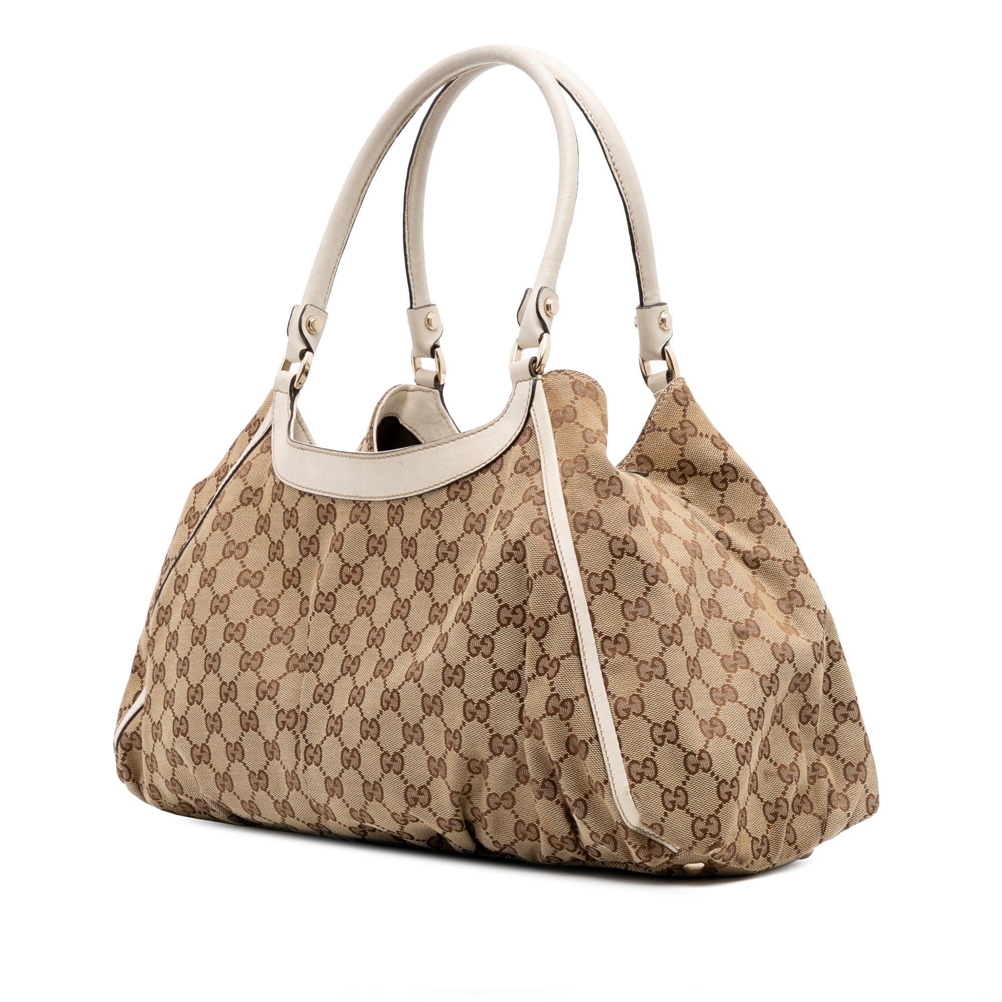 Gucci GG Canvas Abbey D Ring Shoulder Bag