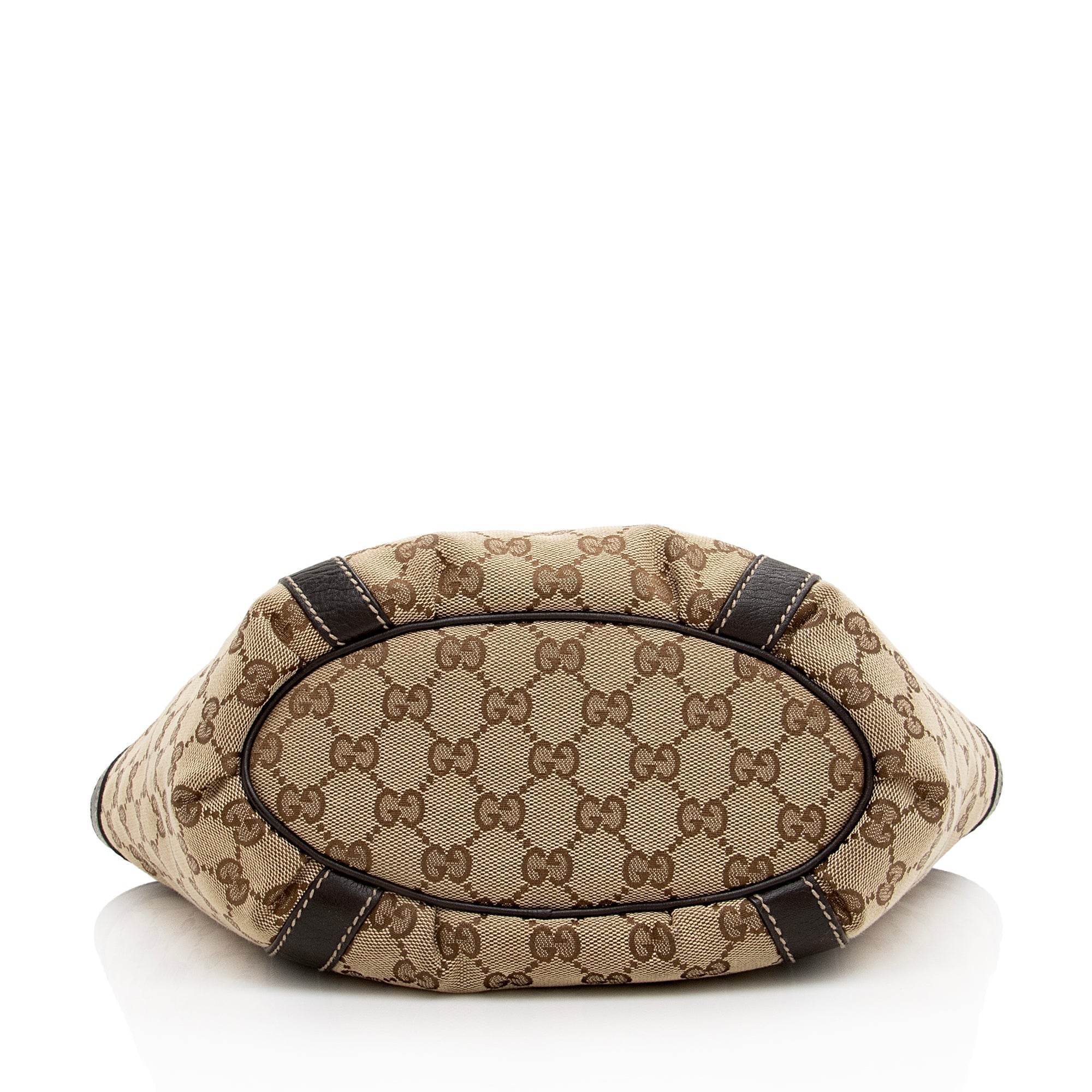 Gucci GG Canvas Abbey D Ring Small Tote (SHF-22935)