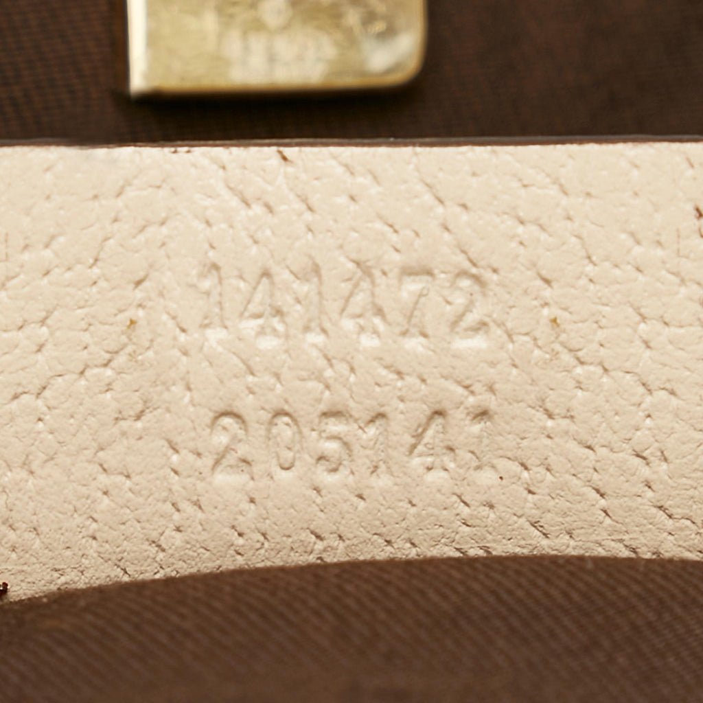 Gucci Gucci Canvas Abbey D- Ring Tote Bag (SHG-26005)
