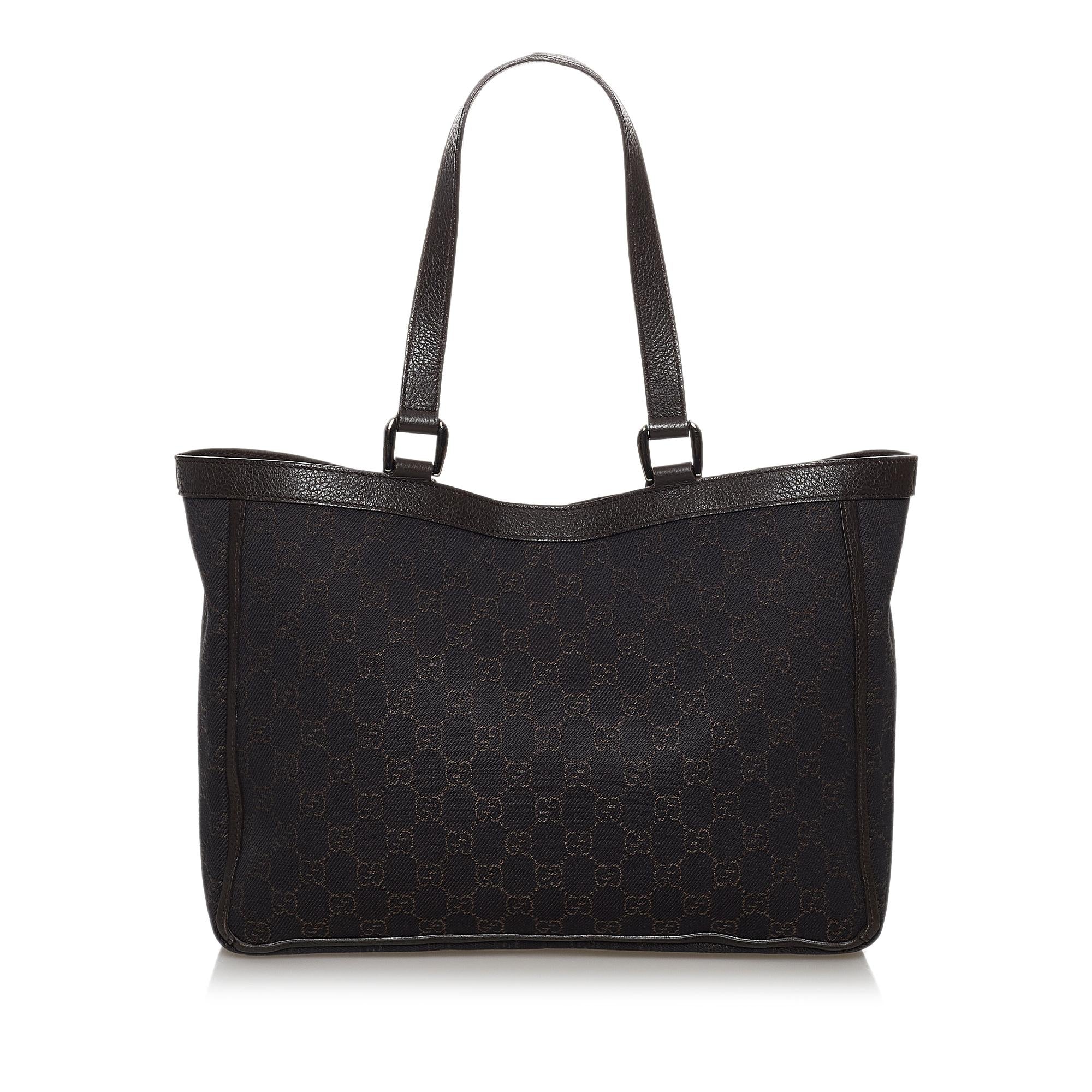 Gucci GG Canvas Abbey D-Ring Tote Bag (SHG-30709)