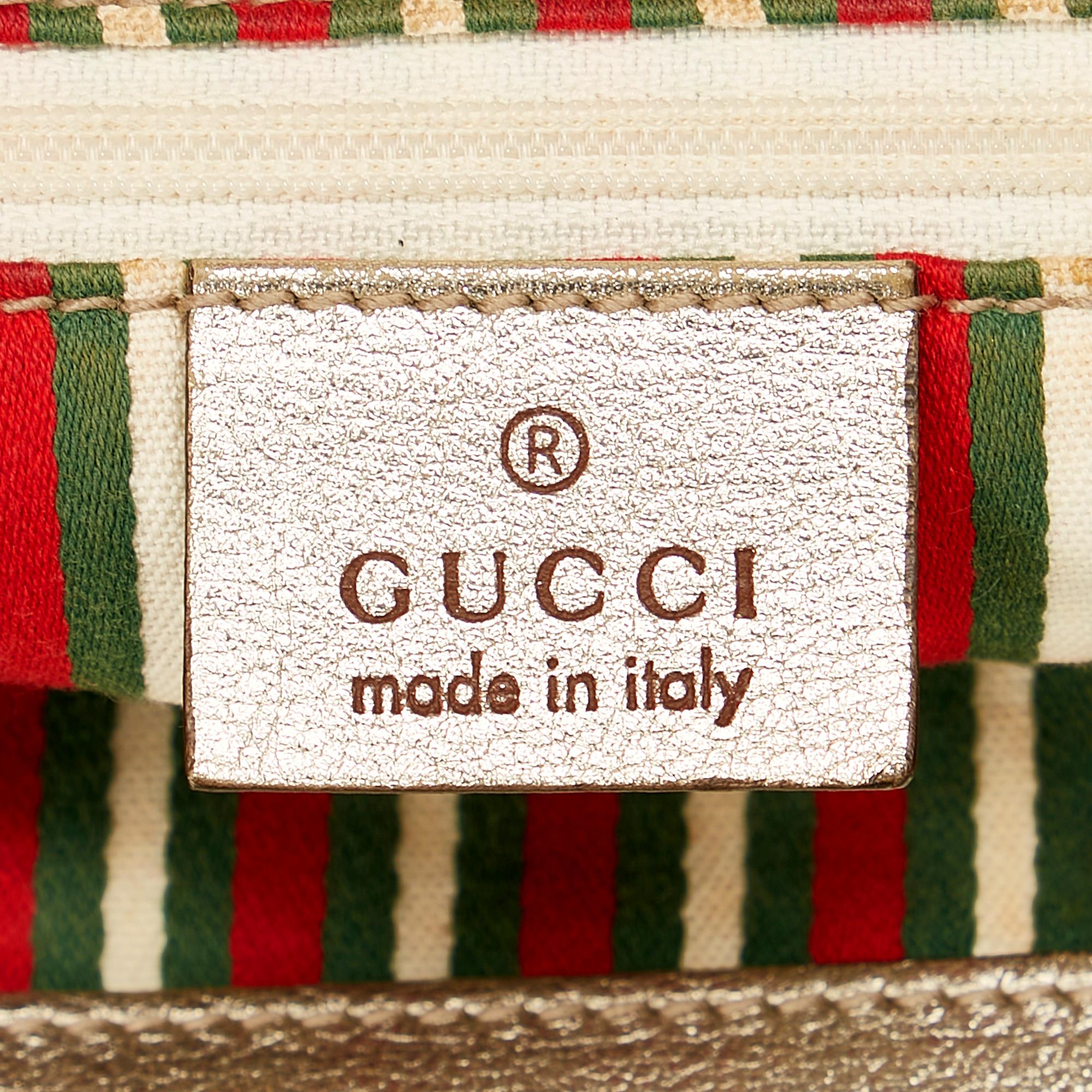 Gucci GG Canvas Abbey D-Ring Tote Bag (SHG-32567)