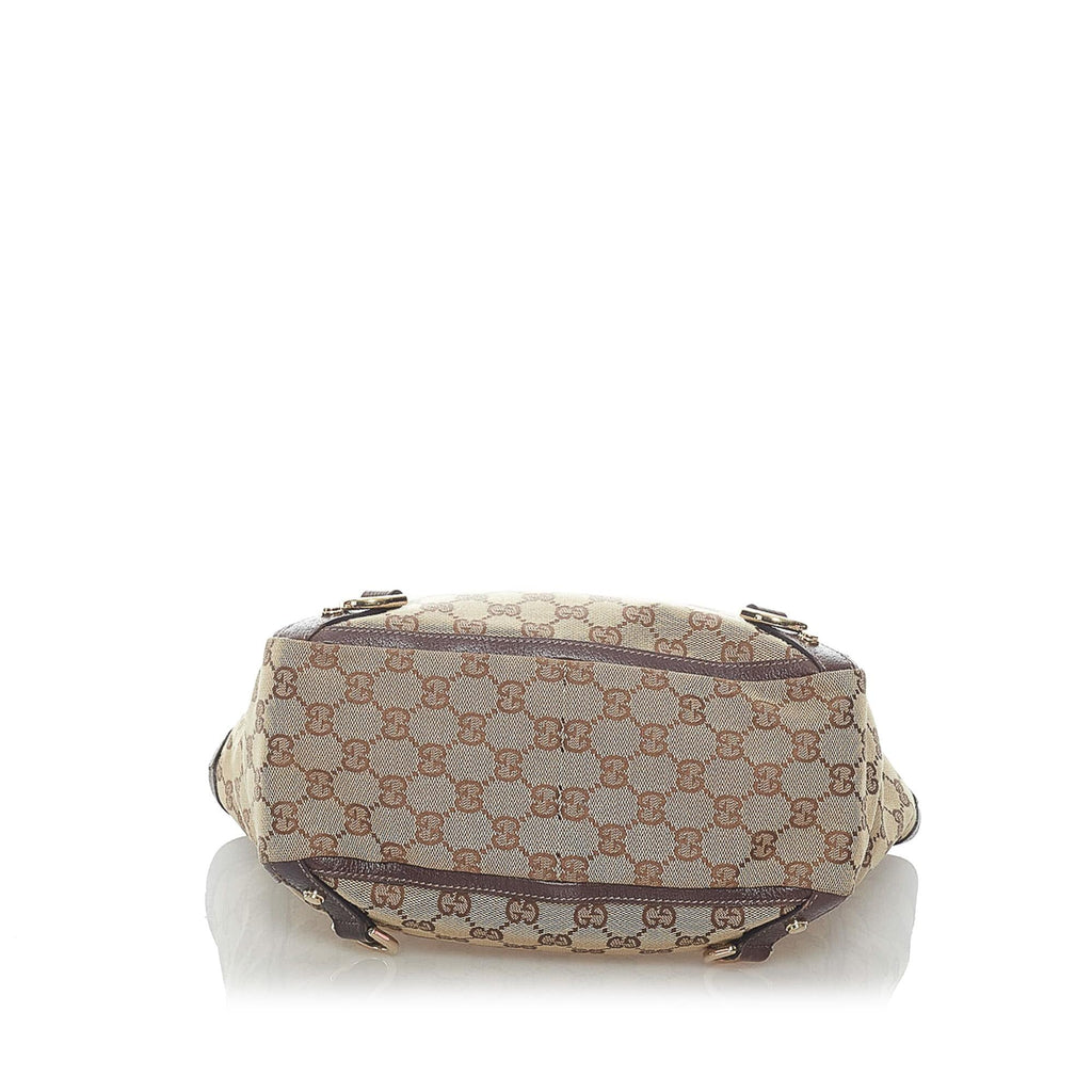 Gucci GG Canvas Abbey D-Ring Tote Bag (SHG-33380)
