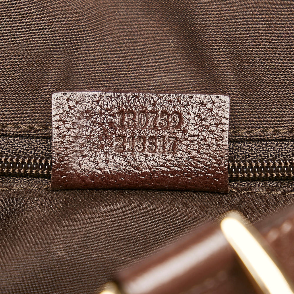 Gucci GG Canvas Abbey D-Ring Tote Bag (SHG-34673)
