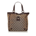 Gucci GG Canvas Abbey D-Ring Tote Bag (SHG-34673)