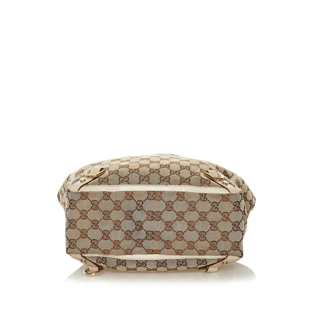 Gucci GG Canvas Abbey D-Ring Tote Bag (SHG-36170)