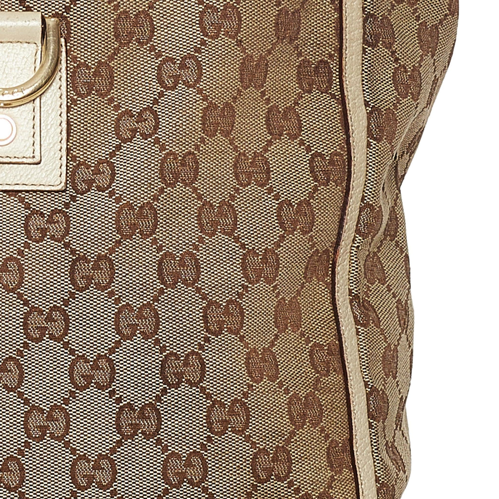 Gucci GG Canvas Abbey D-Ring Tote Bag (SHG-36170)
