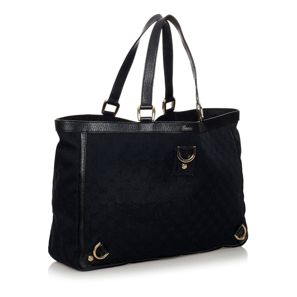 Gucci GG Canvas Abbey D- Ring Tote Bag (SHG-37598)