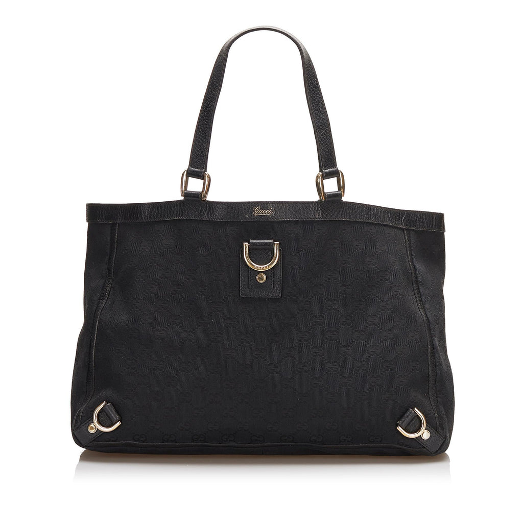 Gucci GG Canvas Abbey D- Ring Tote Bag (SHG-j3ZbIL)