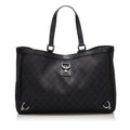 Gucci GG Canvas Abbey D-Ring Tote Bag (SHG-L70aPG)