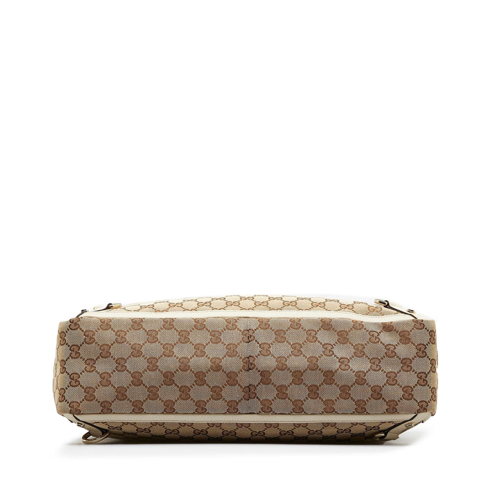 Gucci GG Canvas Abbey D-Ring Tote Bag (SHG-PEYwiu)