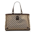 Gucci GG Canvas Abbey D-Ring Tote Bag (SHG-BKsU3n)
