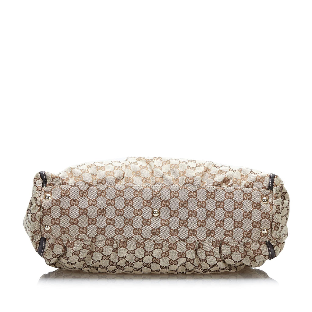 Gucci GG Canvas Abbey D-Ring Tote (SHG-yzfmkJ)