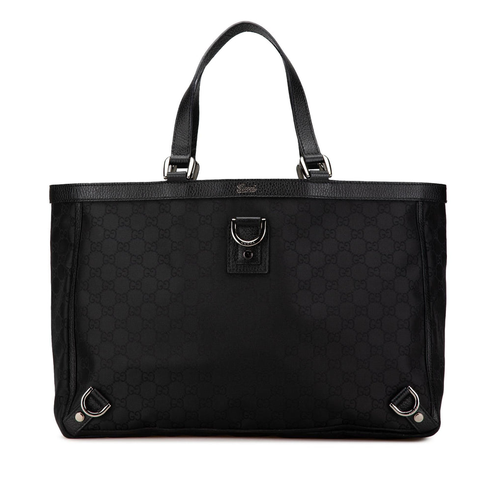 Gucci GG Canvas Abbey D Ring Tote (SHG-O6GTog)