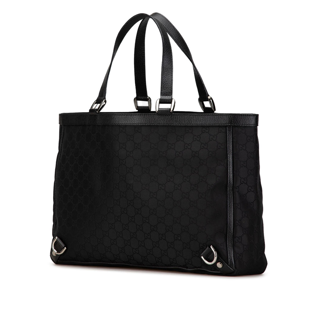 Gucci GG Canvas Abbey D Ring Tote (SHG-O6GTog)