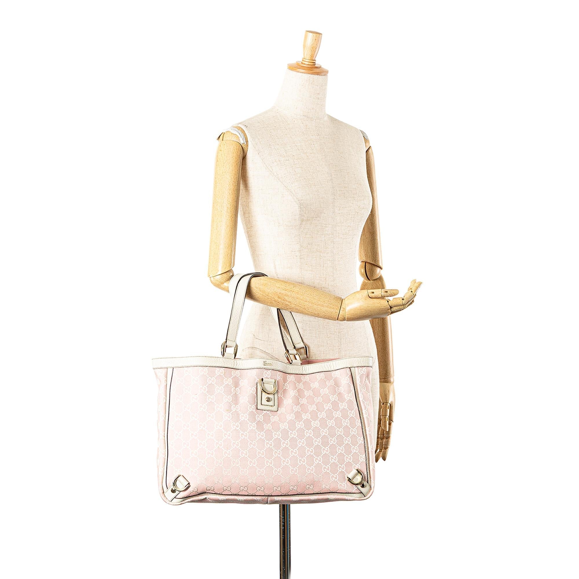 Gucci GG Canvas Abbey D Ring Tote