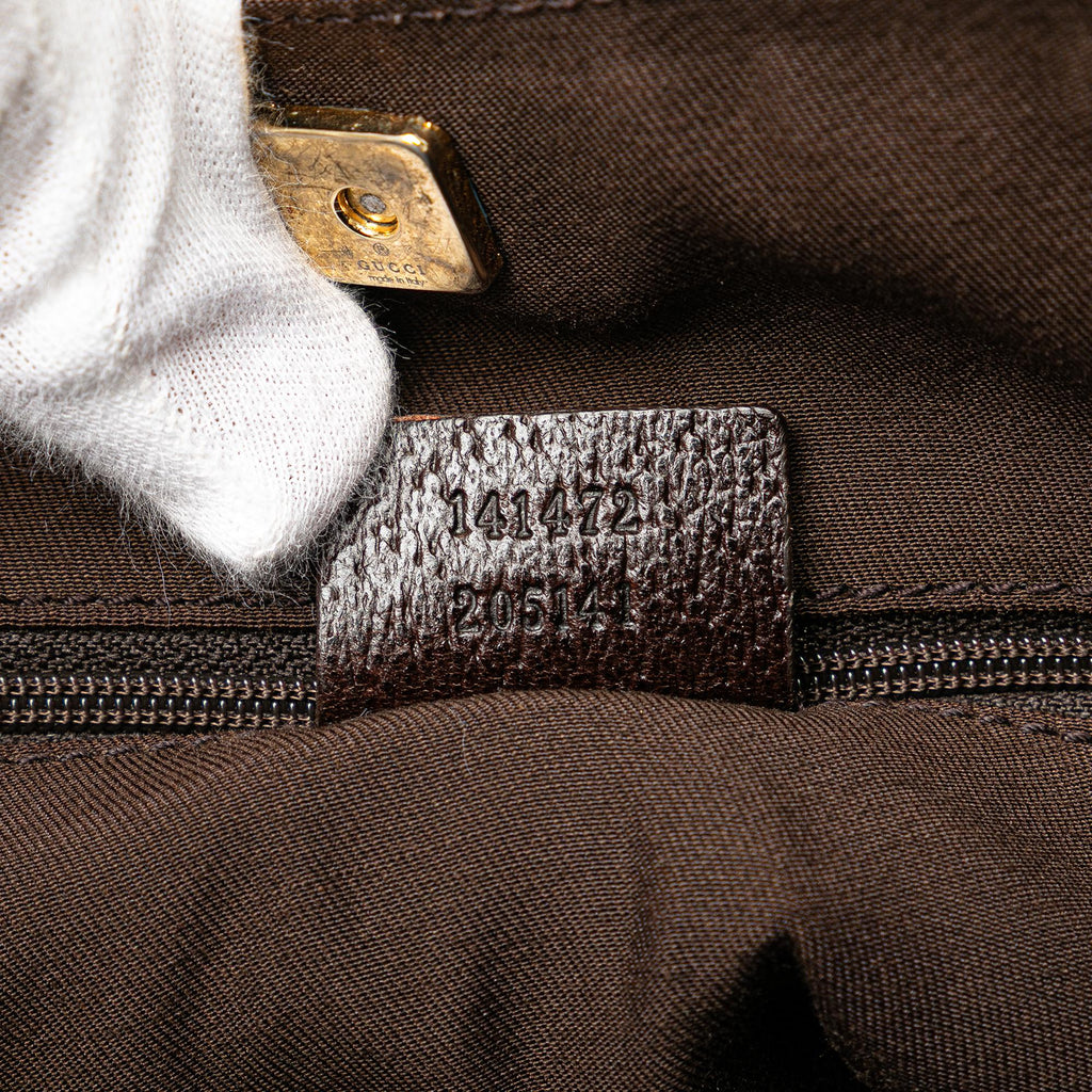 Gucci GG Canvas Abbey D Ring Tote