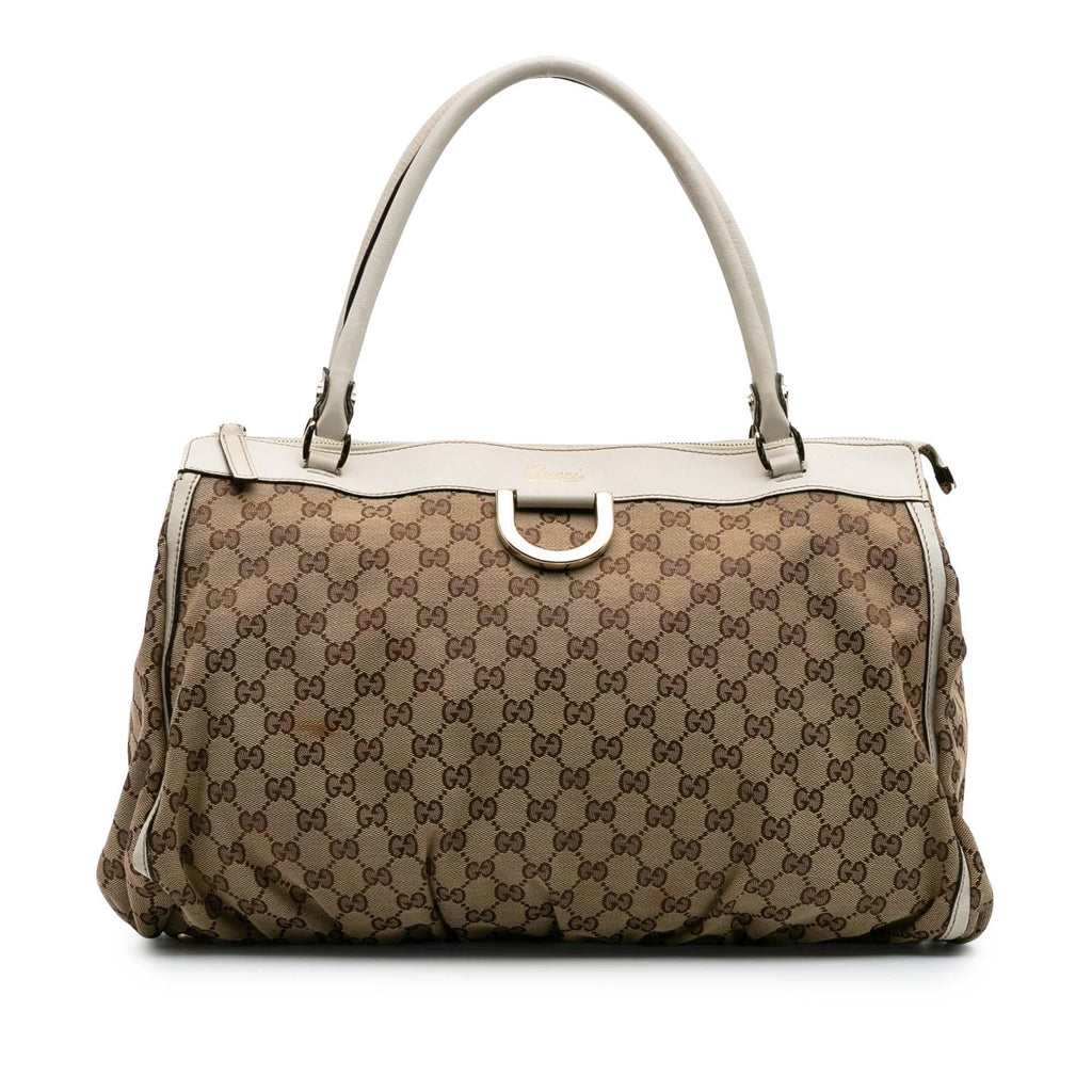 Gucci GG Canvas Abbey D Ring Tote