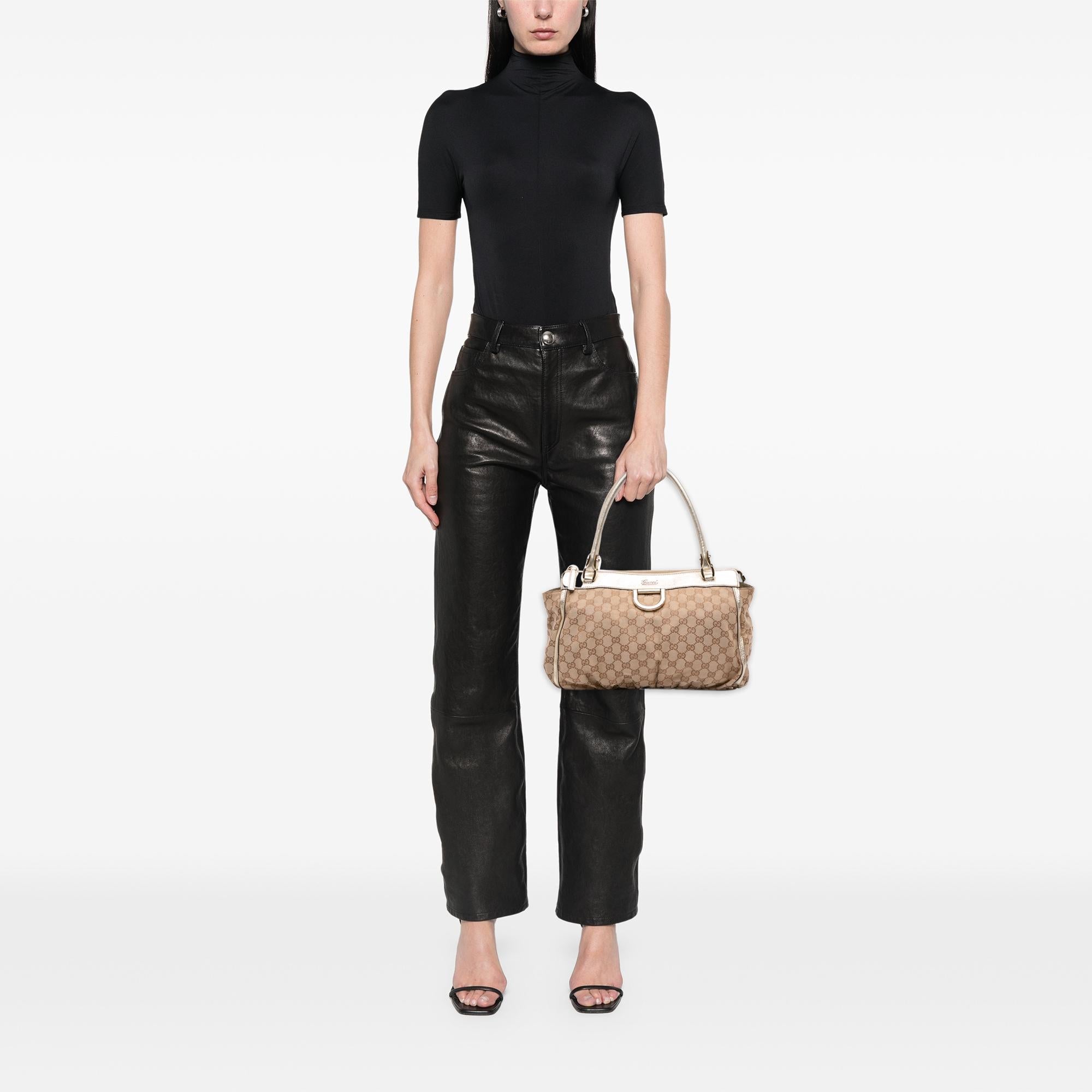 Gucci GG Canvas Abbey D Ring Tote