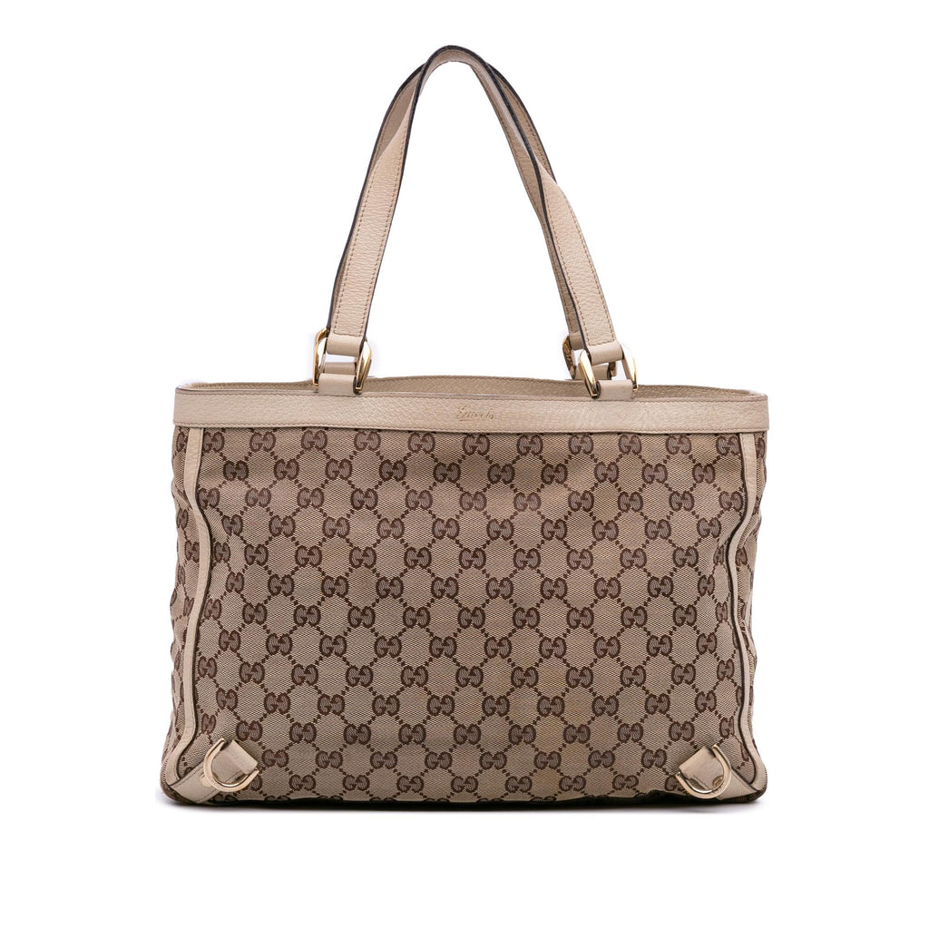 Gucci GG Canvas Abbey D Ring Tote
