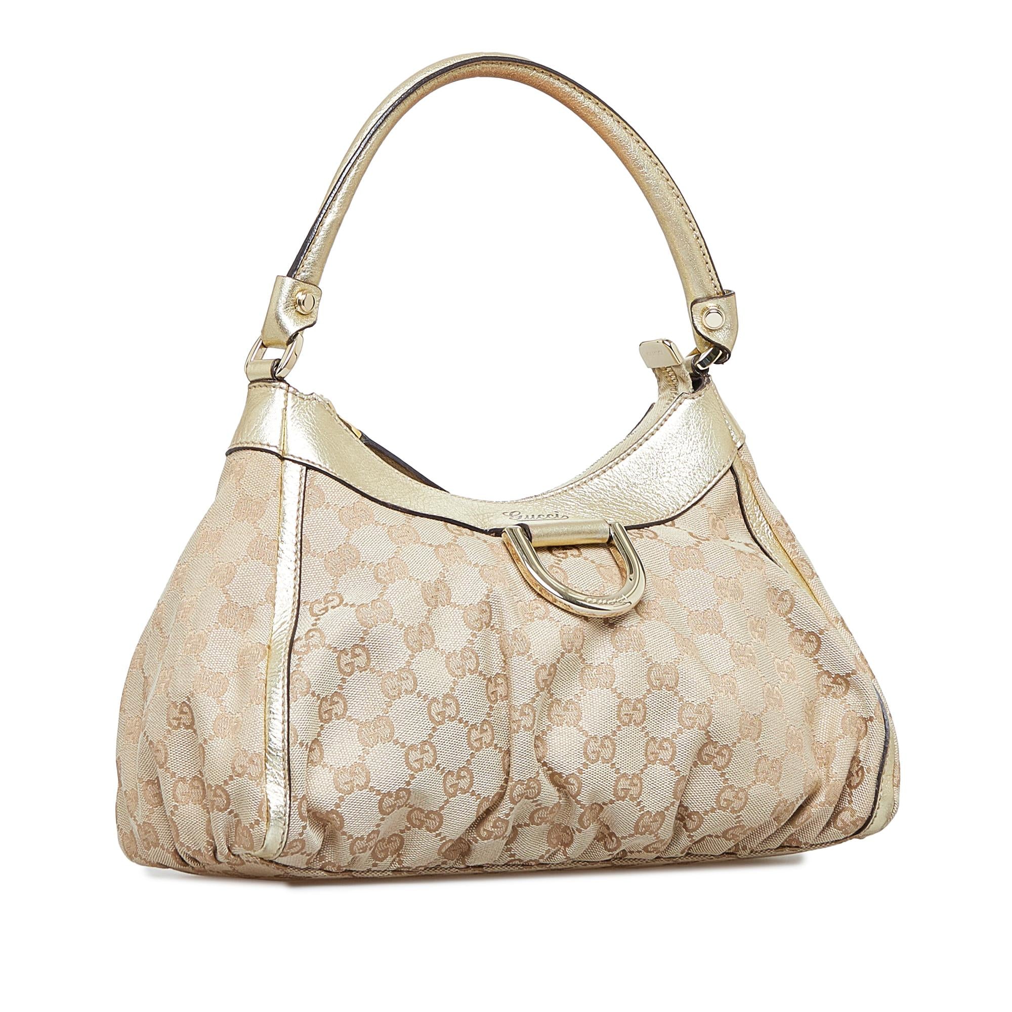 Gucci GG Canvas Abbey D-Ring handbag (SHG-sgEC31)
