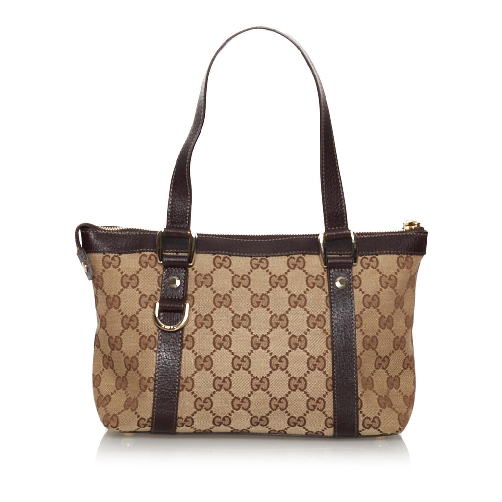 Gucci Gucci Canvas Abbey Handbag (SHG-30658)