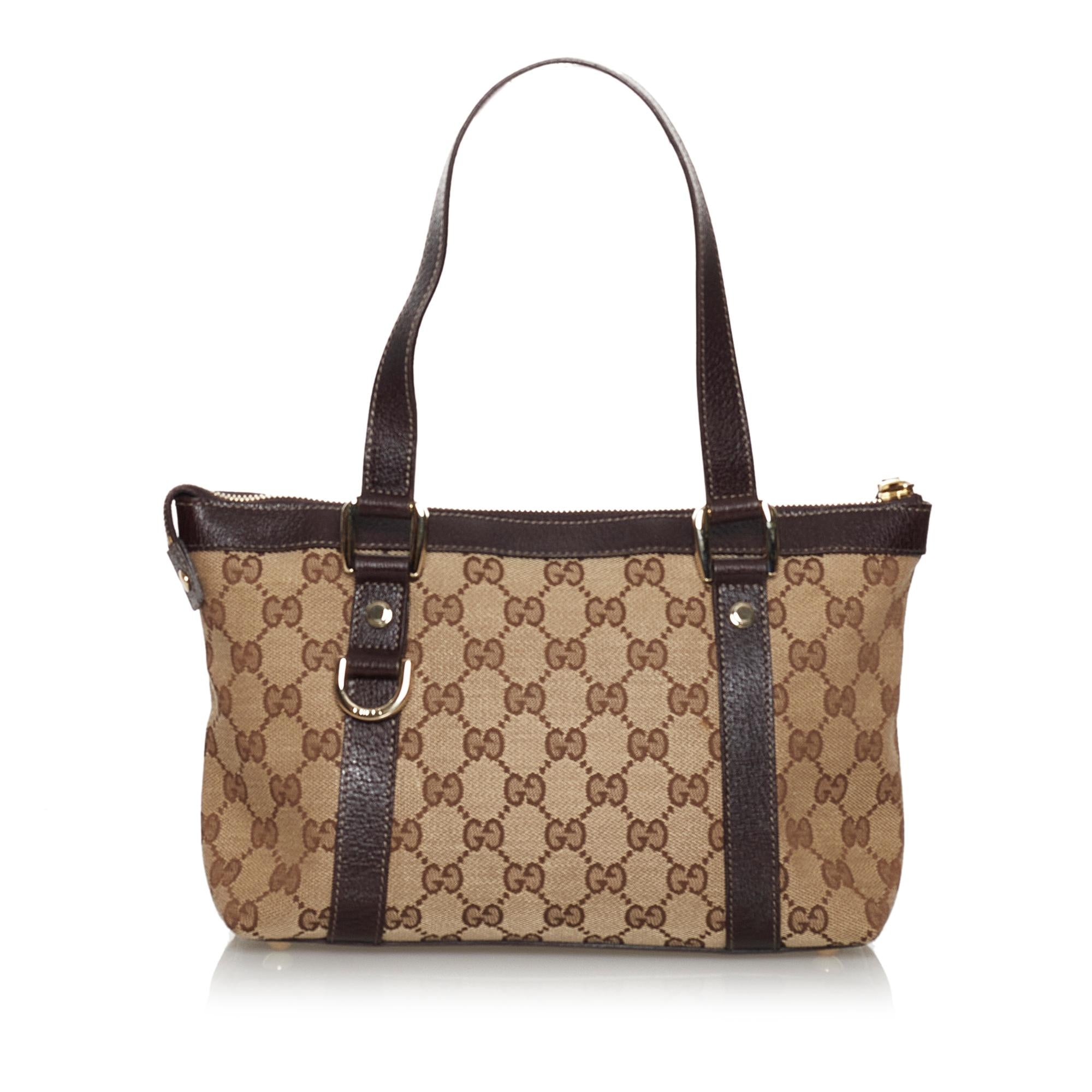 Gucci Gucci Canvas Abbey Handbag (SHG-30658)